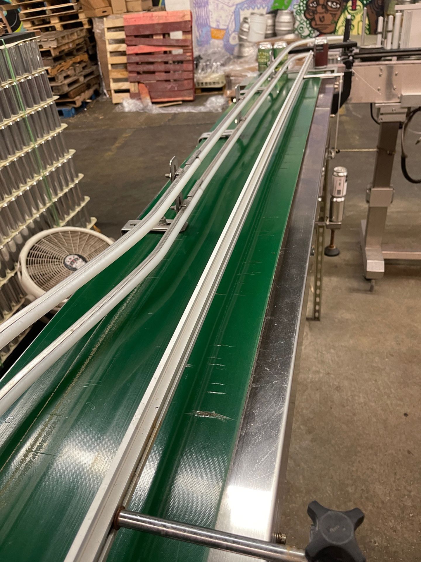 Belt Conveyor, Approx. 18" x 10' | Rig Fee $200 - Image 2 of 2