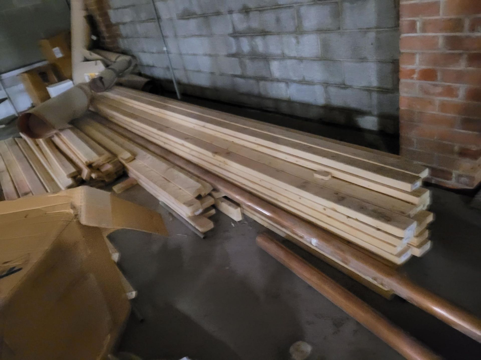 Lumber & Copper Pipe (See Desc) | Rig Fee $50