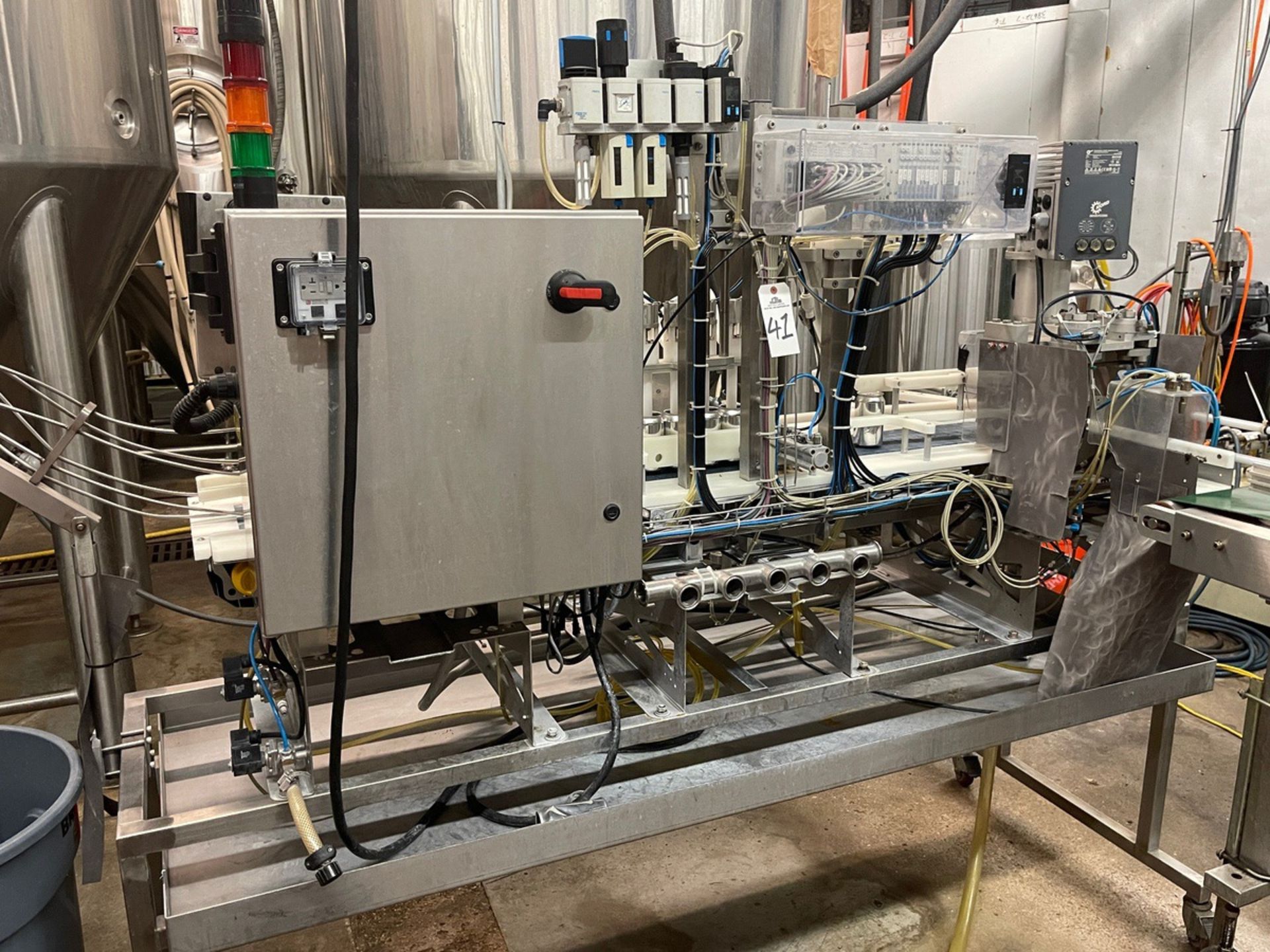 2016 Wild Goose 4-Head Canning Line, 35 cpm, 12oz and 16oz Rinse Cage | Rig Fee $500 - Image 3 of 4