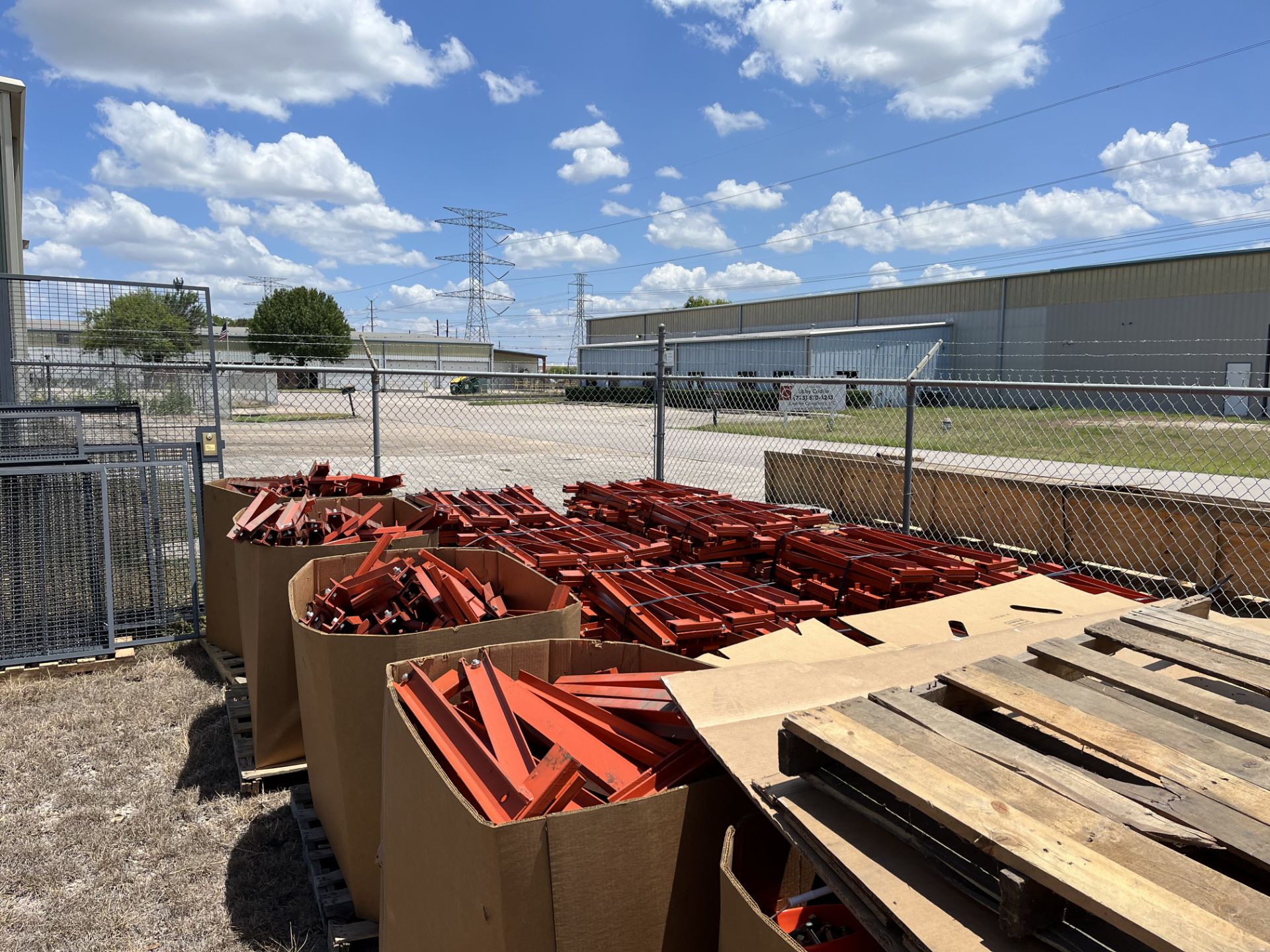 Frazier Cantilever Material Racking System, (24) Sections, Single and Double Sided | Buyer to Remove - Image 5 of 12