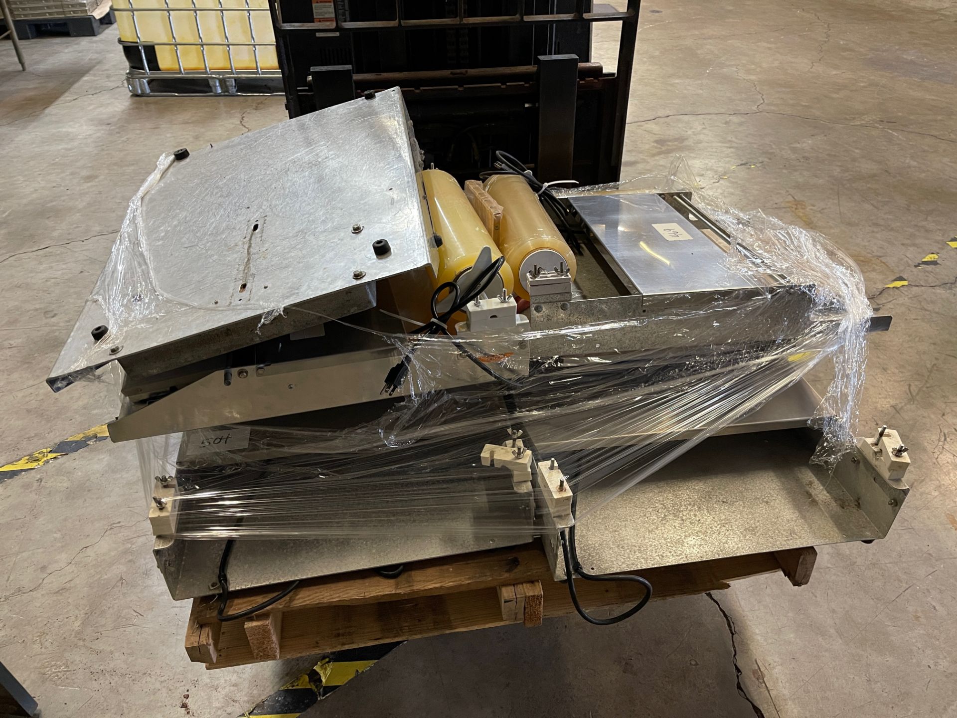 Lot of Table Top Film Wrappers on Pallet | Rig Fee $25 - Image 3 of 3