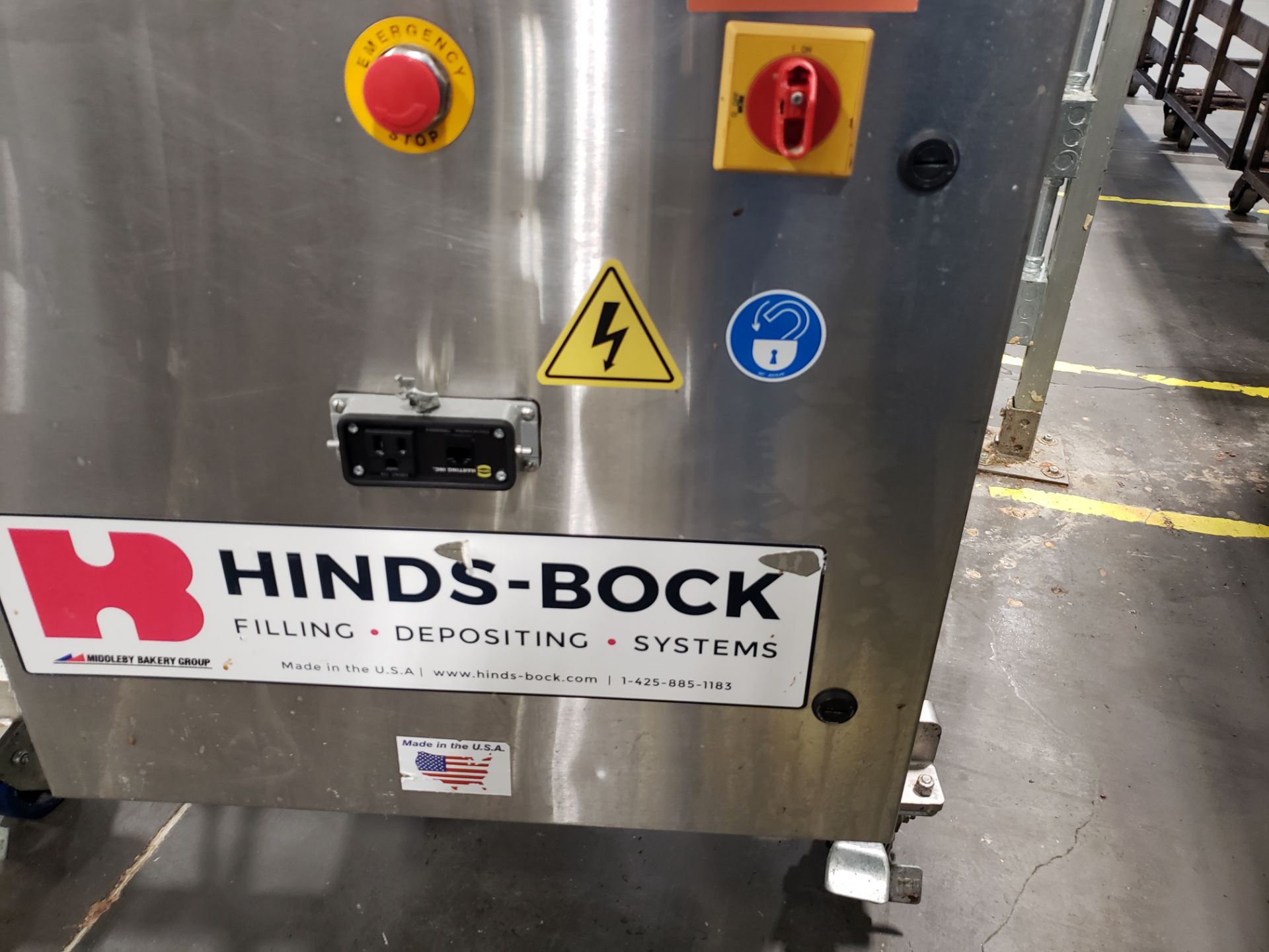 2019 Hinds Bock Dry Topper 6-Head Depositor, S/N 36414A | Rig Fee $350 - Image 4 of 5