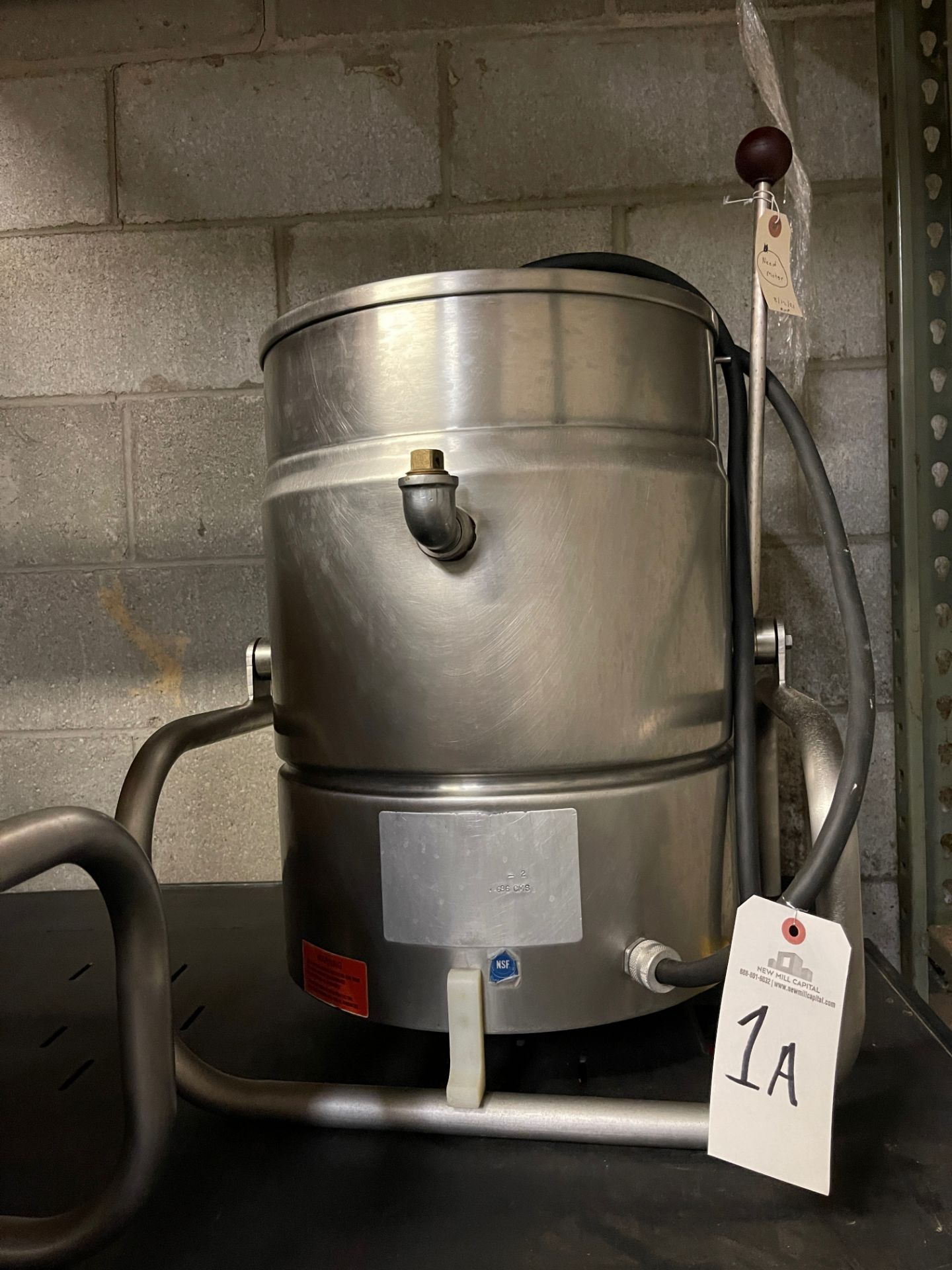 Groen Electric Fudge Kettle, TDB 8-20 | Rig Fee $75