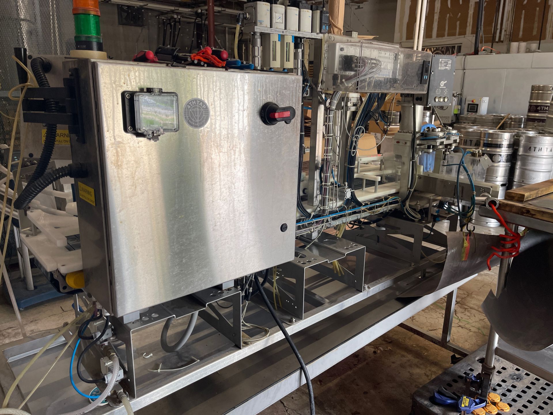 2016 Wild Goose WGC 250 4-Head Canning Line on Casters with Rinse Cage up to De-Pal | Rig Fee $500 - Image 7 of 9