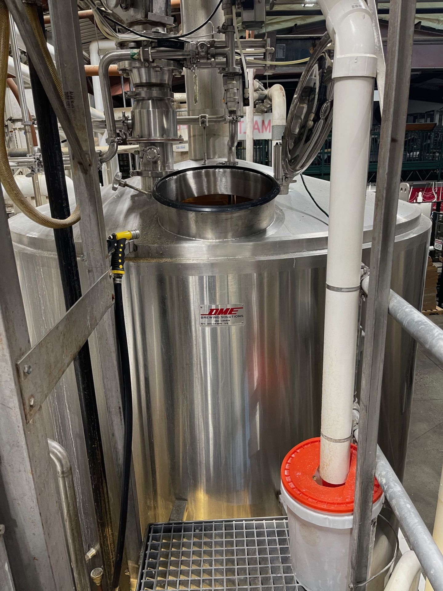 DME 60 BBL 4-Vessel Brewhouse Consisting of Mash Tun, Lauter Tun, Direct Fired Ket | Rig Fee $22000 - Image 10 of 26