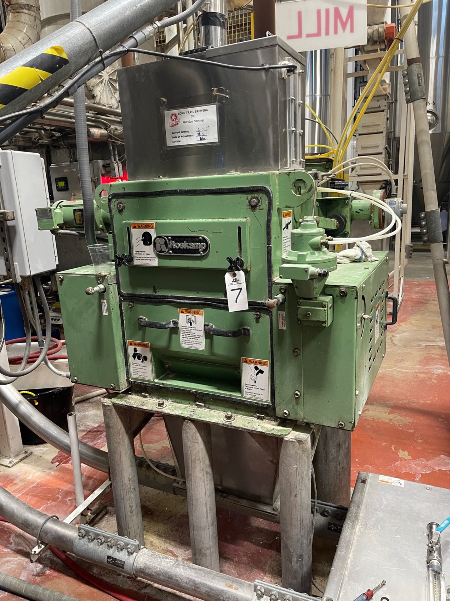 Roskamp Grist Mill, Model SP999-24, S/N 437440 (Located in Bridgewater, VT) | Rig Fee $400