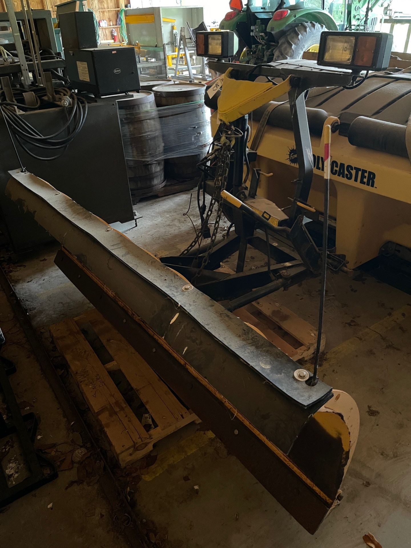 Storm Guard Steel Snow Plow with Lights (Located in Bridgewater, VT) | Rig Fee $250