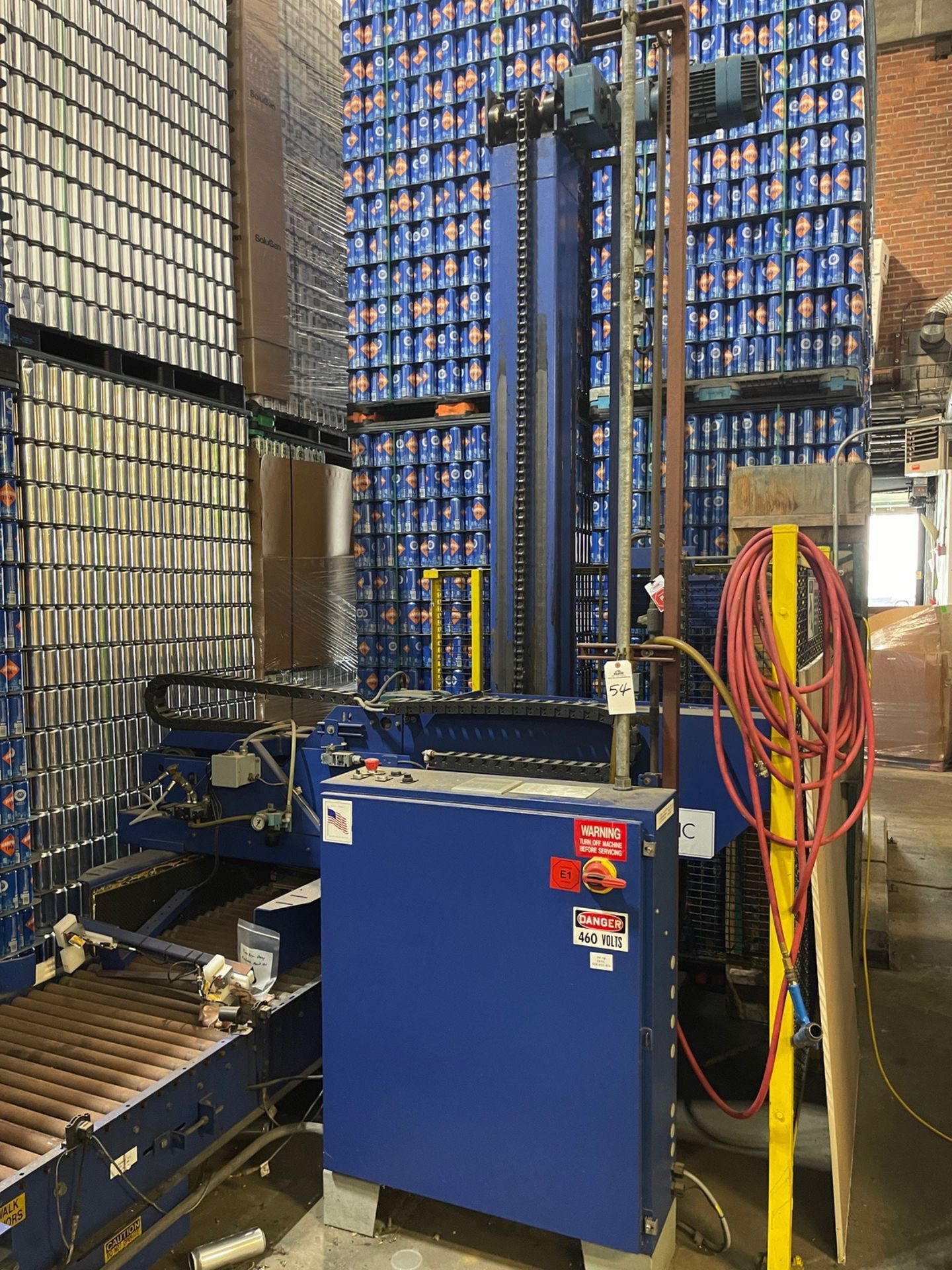 Crown Simplimatic EZY Palletizer (Located in Boston, MA) | Rig Fee $1500