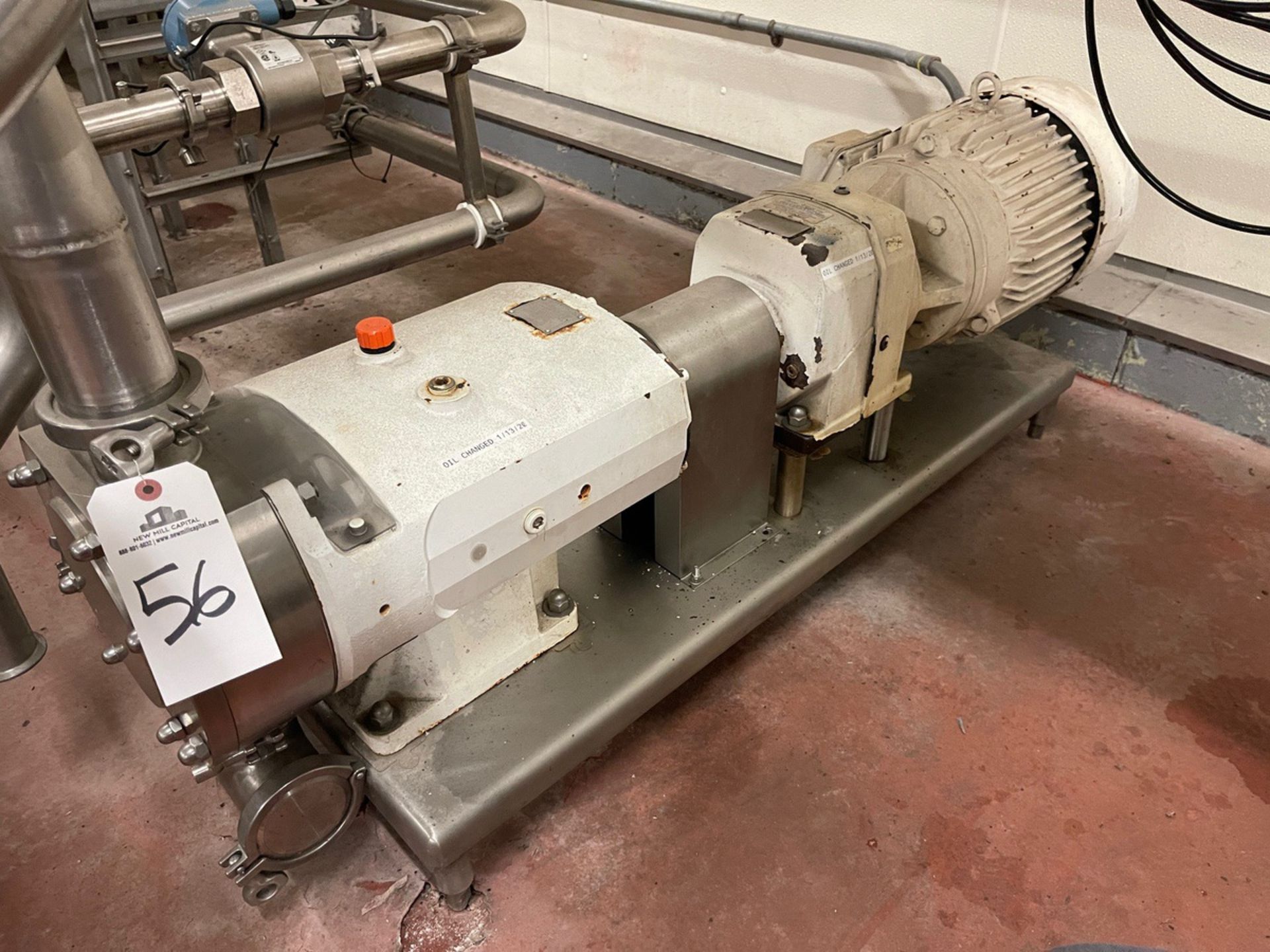 Alfa Laval Positive Displacement Pump (Located in Boston, MA) | Rig Fee $250