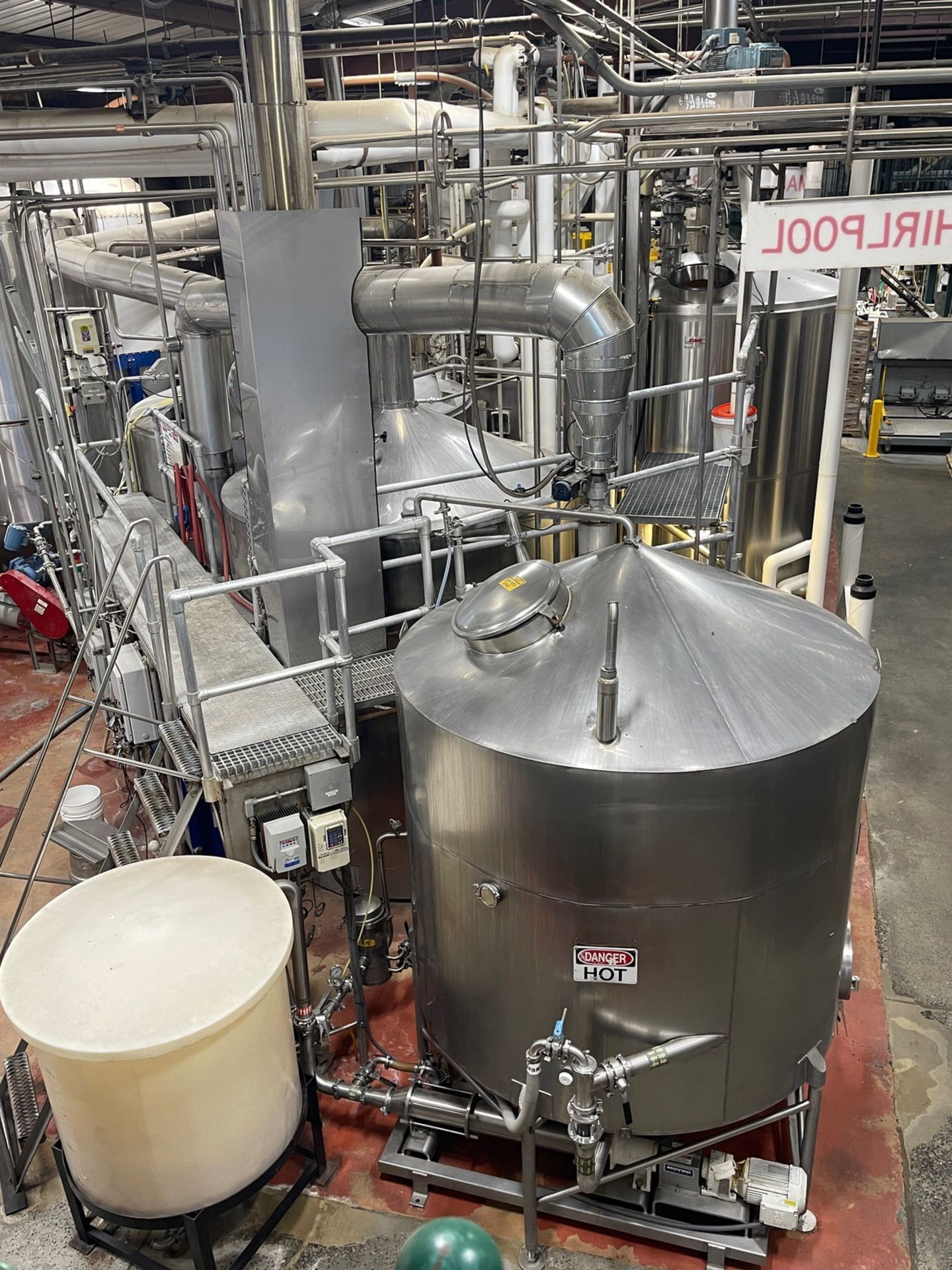 DME 60 BBL 4-Vessel Brewhouse Consisting of Mash Tun, Lauter Tun, Direct Fired Ket | Rig Fee $22000 - Image 2 of 26