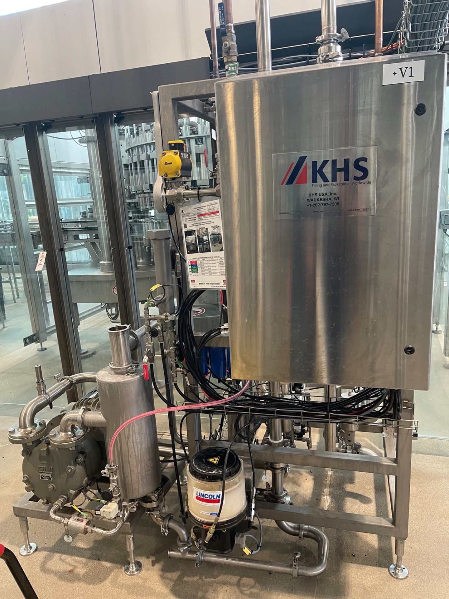 2017 KHS Innofill Glass Micro, Bottle Filler Model DPG40-17-315 Rinser / Filler / Cr | Rig Fee $9500 - Image 2 of 14