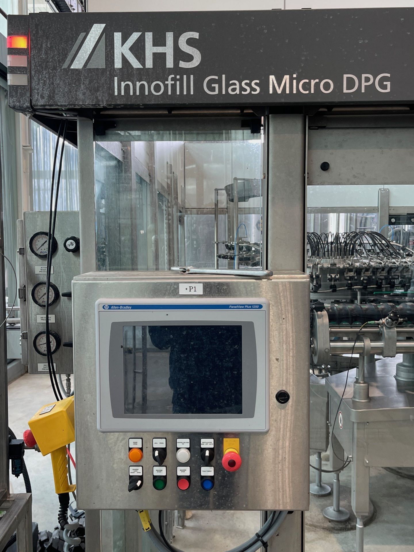 2017 KHS Innofill Glass Micro, Bottle Filler Model DPG40-17-315 Rinser / Filler / Cr | Rig Fee $9500 - Image 10 of 14