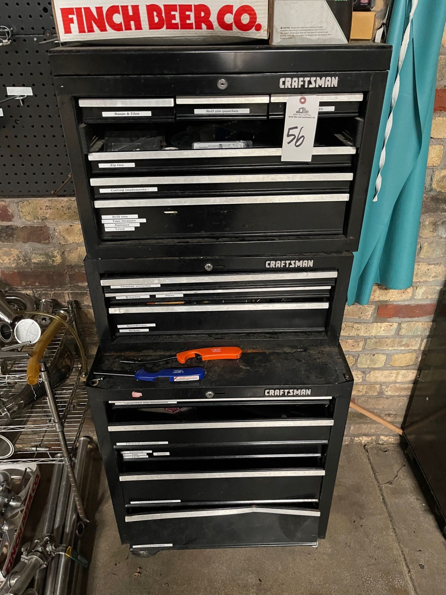 Craftsman Toolbox and Contents | Rig Fee $35