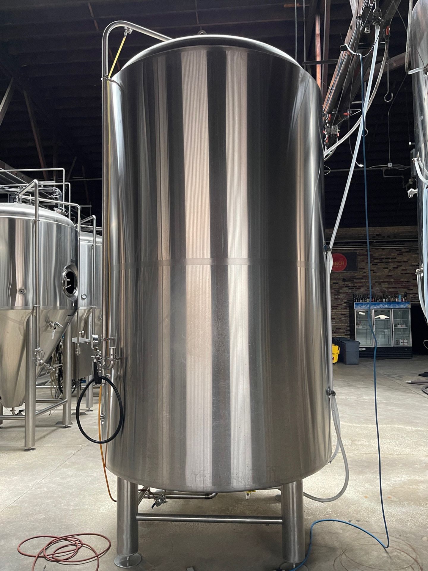 2011 - 30 BBL G.W. Kent Stainless Steel Brite Tank, Glycol Jacketed, Mandoor, Tap Po | Rig Fee $1150