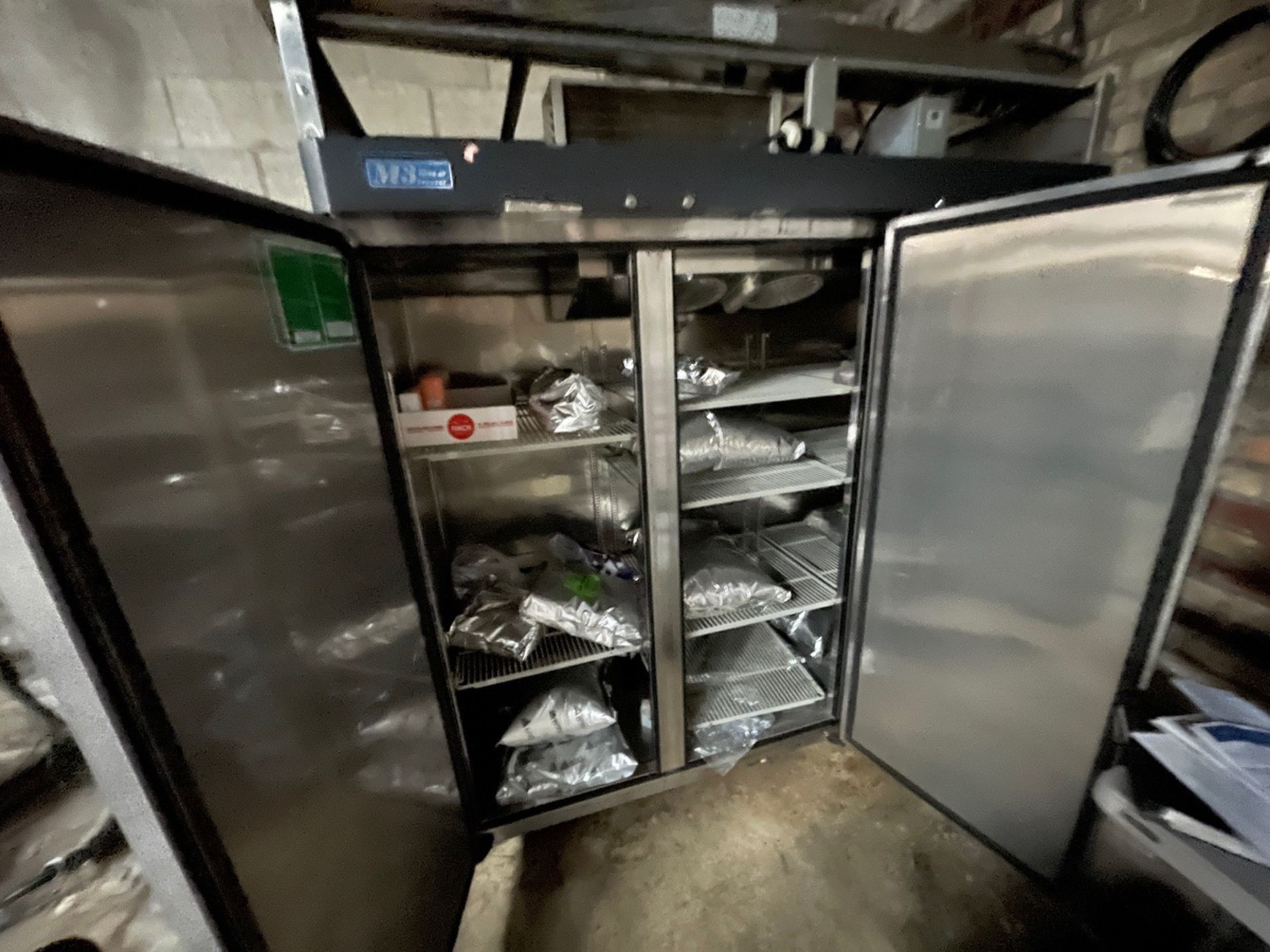 Turbo Air Stainless Steel 3 Door Freezer, Model M3F72-3 | Rig Fee $100 - Image 3 of 4