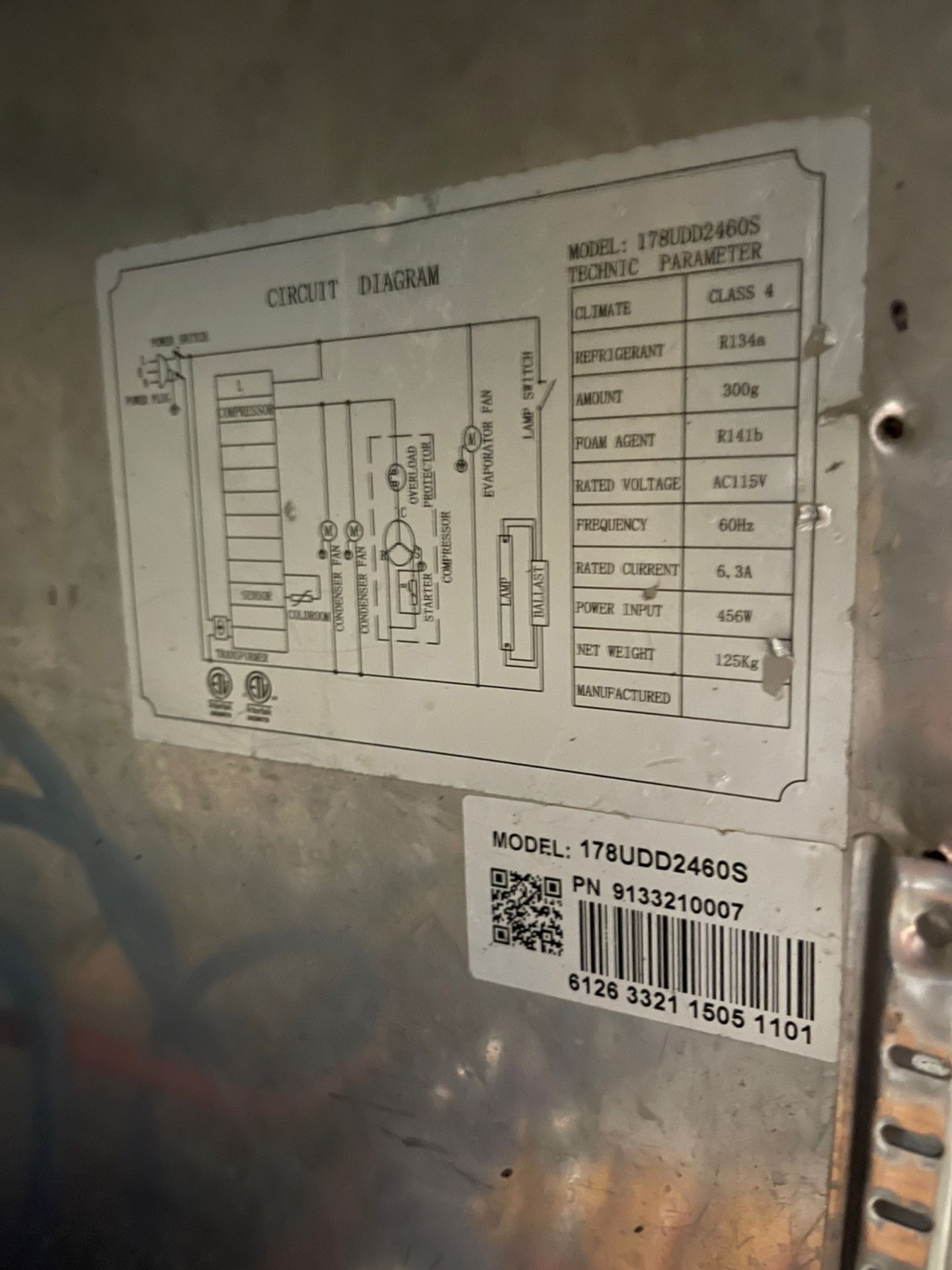 Avantco 2 Door Stainless Steel Keg Cooler with 2 Towers, Model 178UDD2460S | Rig Fee $100 - Image 3 of 3