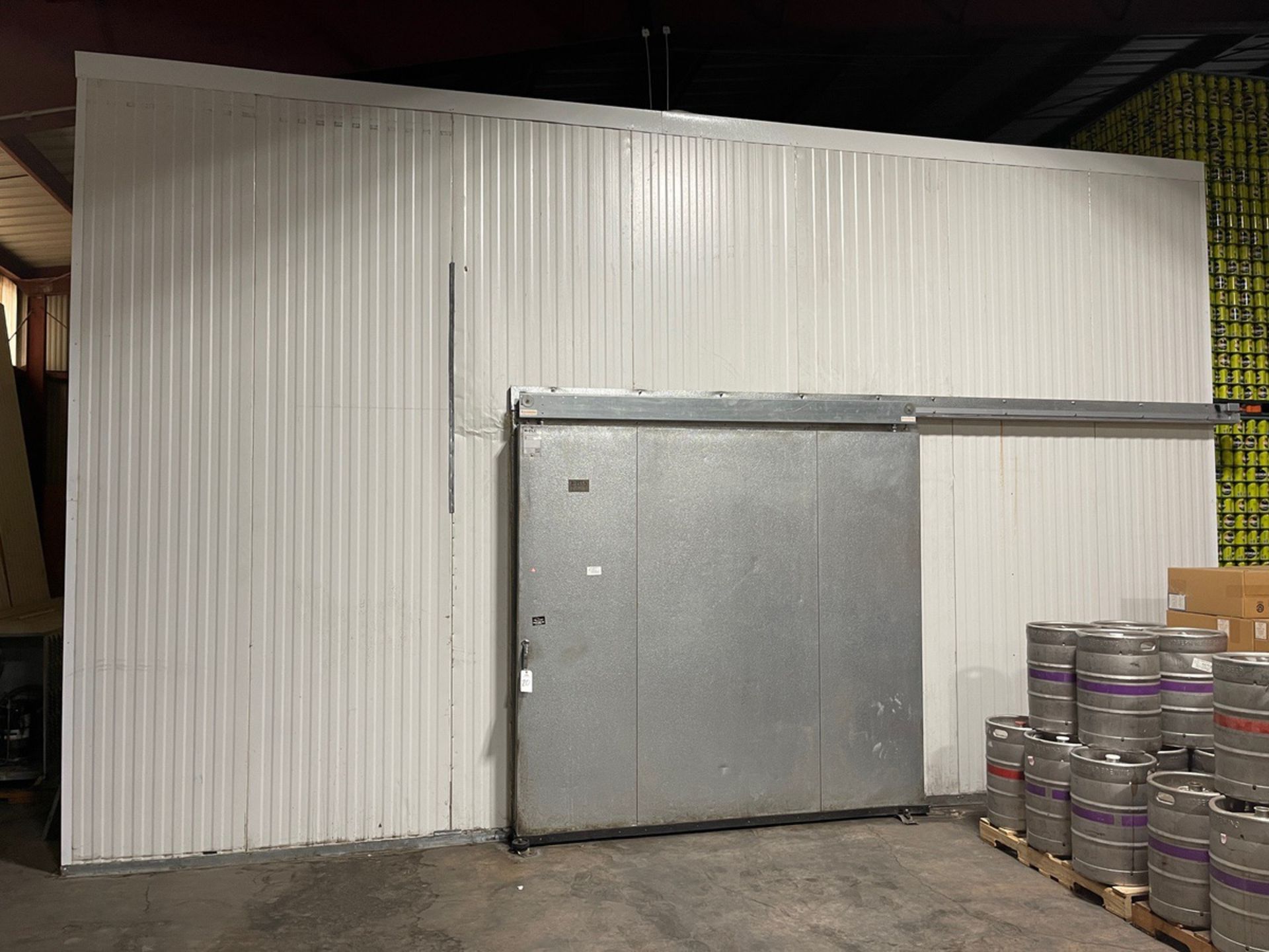 2017 Drive in Cooler with Sliding Door, Approx. 24' x 25' x 14' O.H. (Interior Dimen | Rig Fee $7500