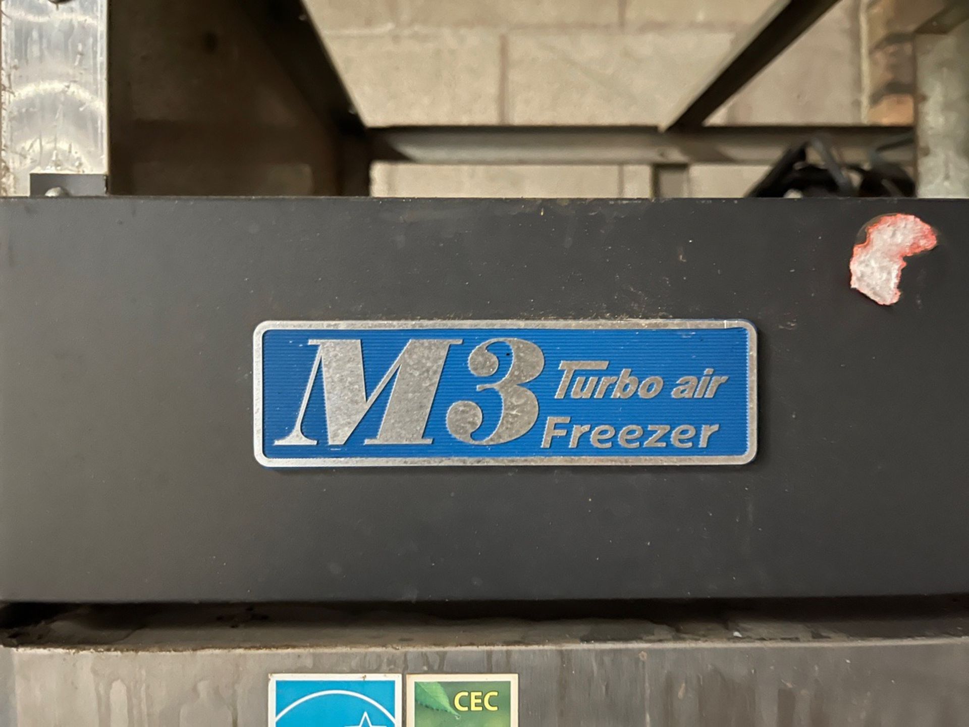 Turbo Air Stainless Steel 3 Door Freezer, Model M3F72-3 | Rig Fee $100 - Image 2 of 4