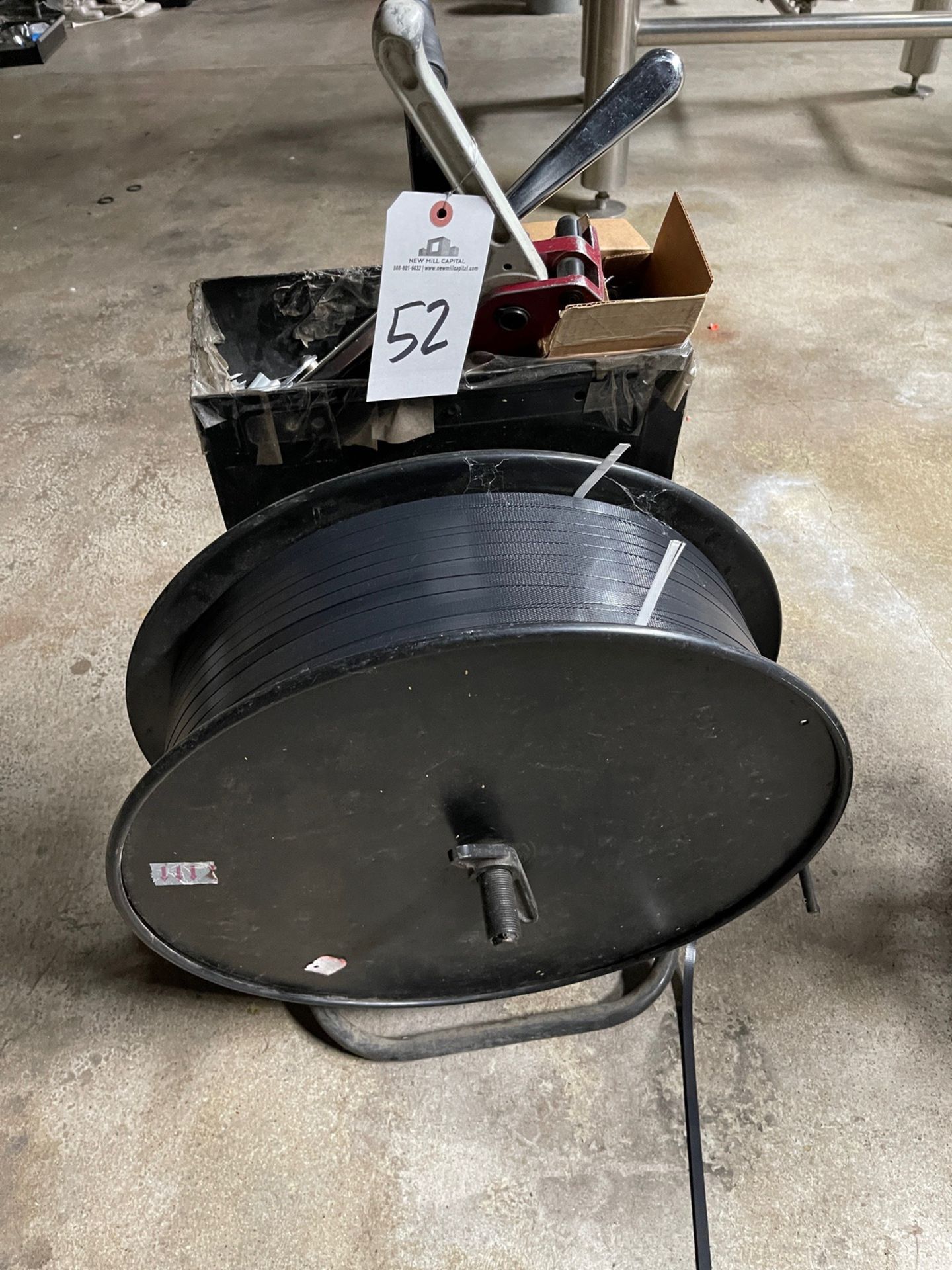 Plastic Banding Cart with Tools and Clasps | Rig Fee $35