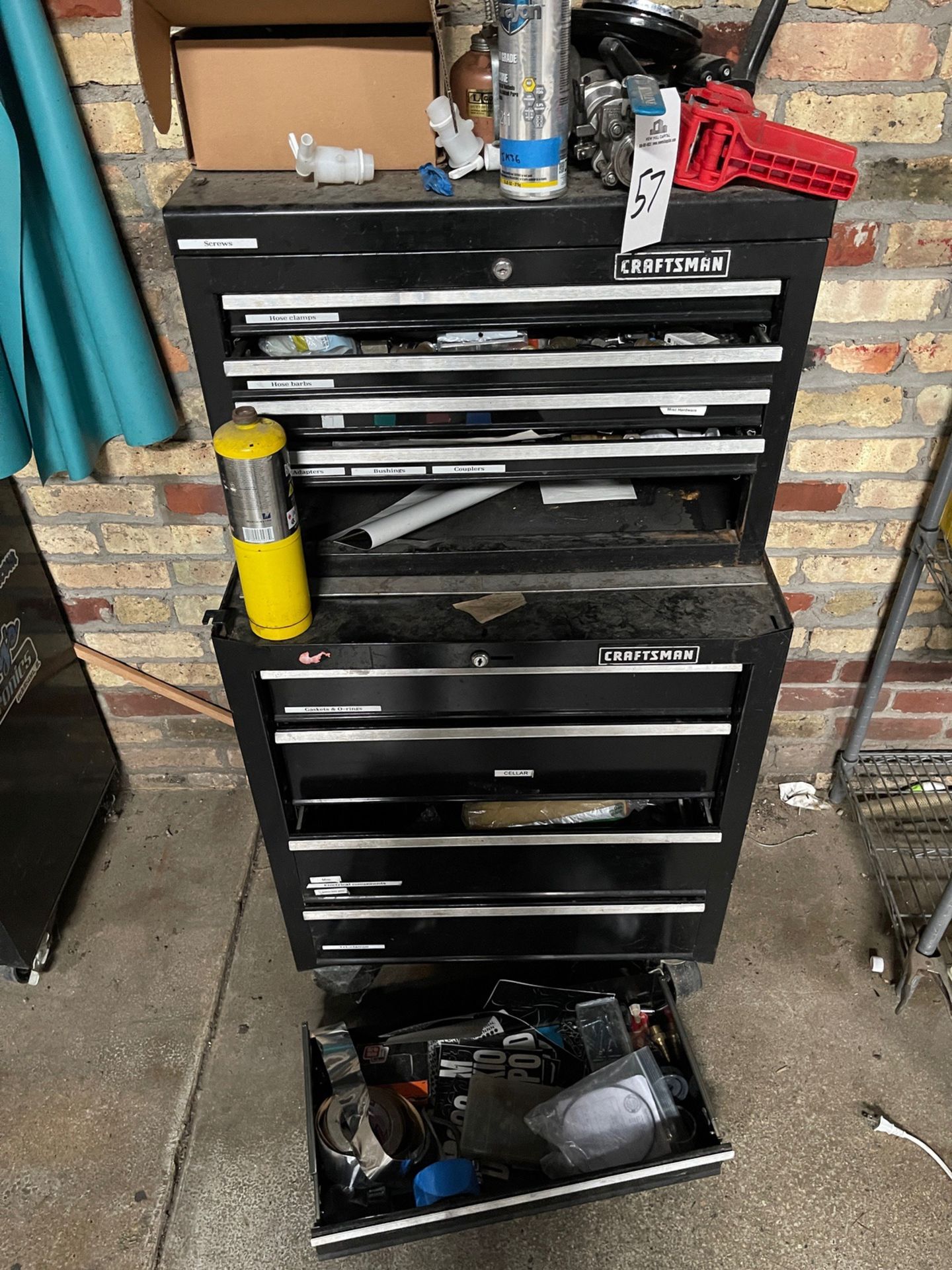 Craftsman Toolbox and Contents | Rig Fee $50