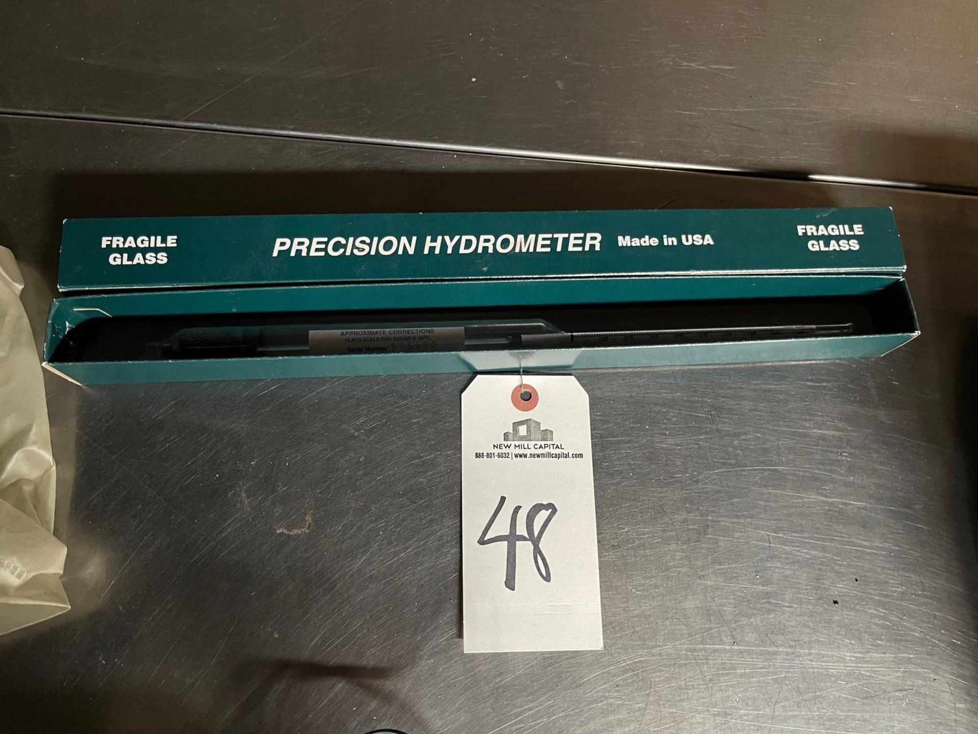 Precision Hydrometer, 7.5-16 Plato | Rig Fee $35