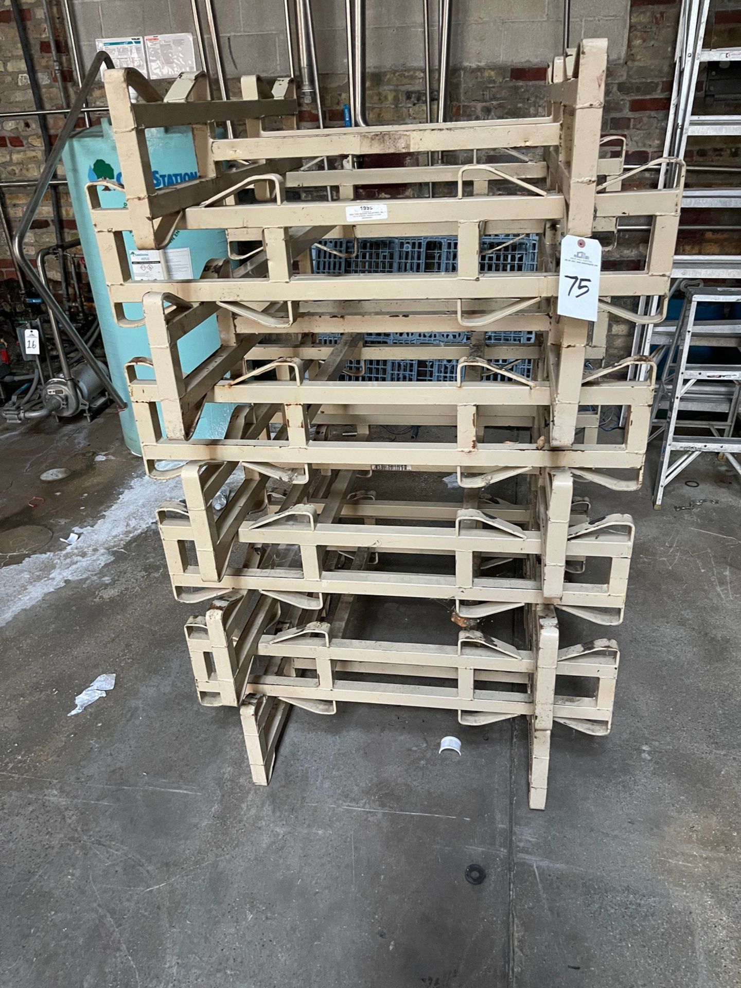 Lot of (9) Barrel Racks | Rig Fee $100