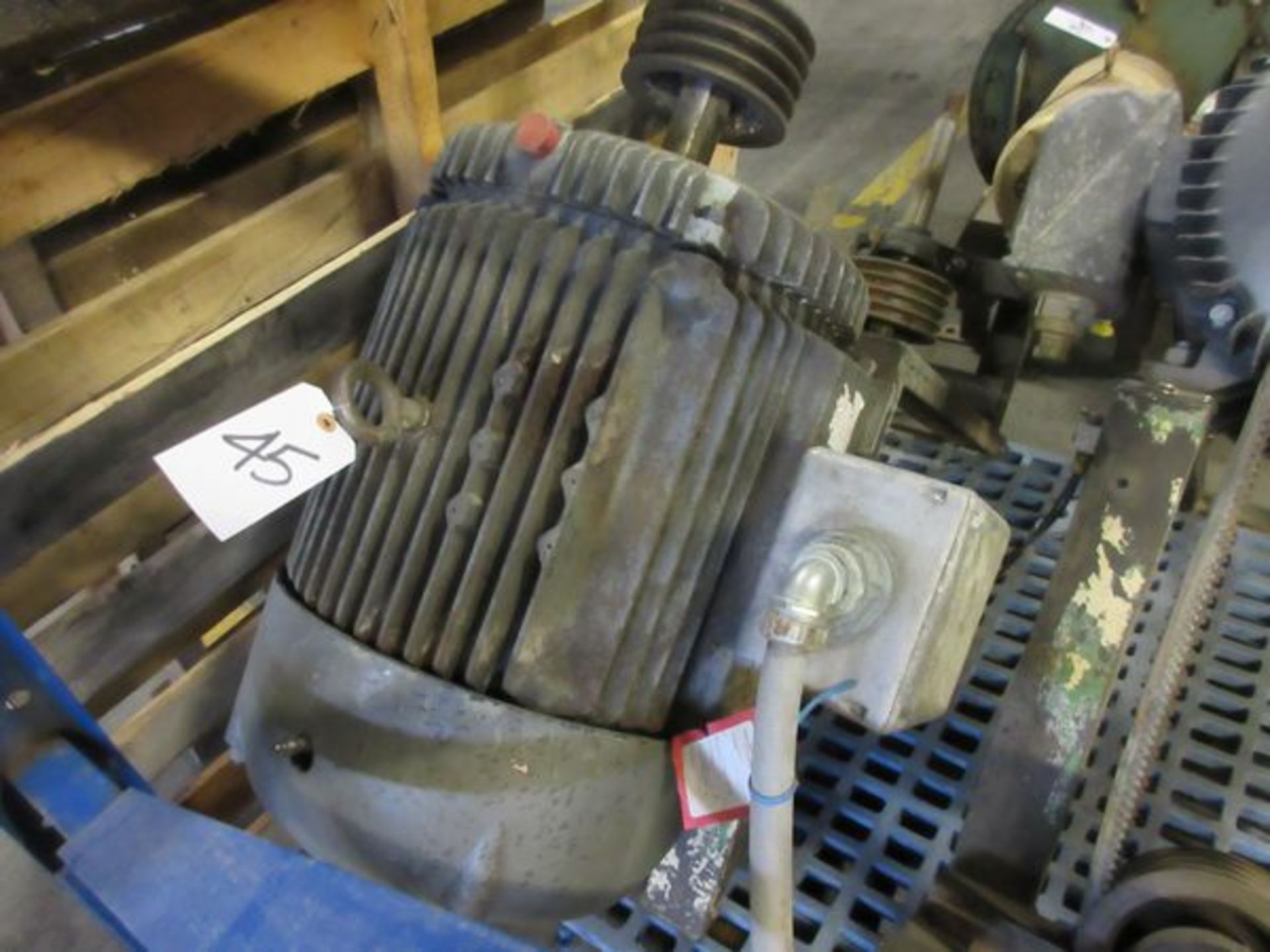 Baldor Motor Gear Drive, 25 HP (Site Tag #45) | Rig Fee $25 - Image 2 of 2