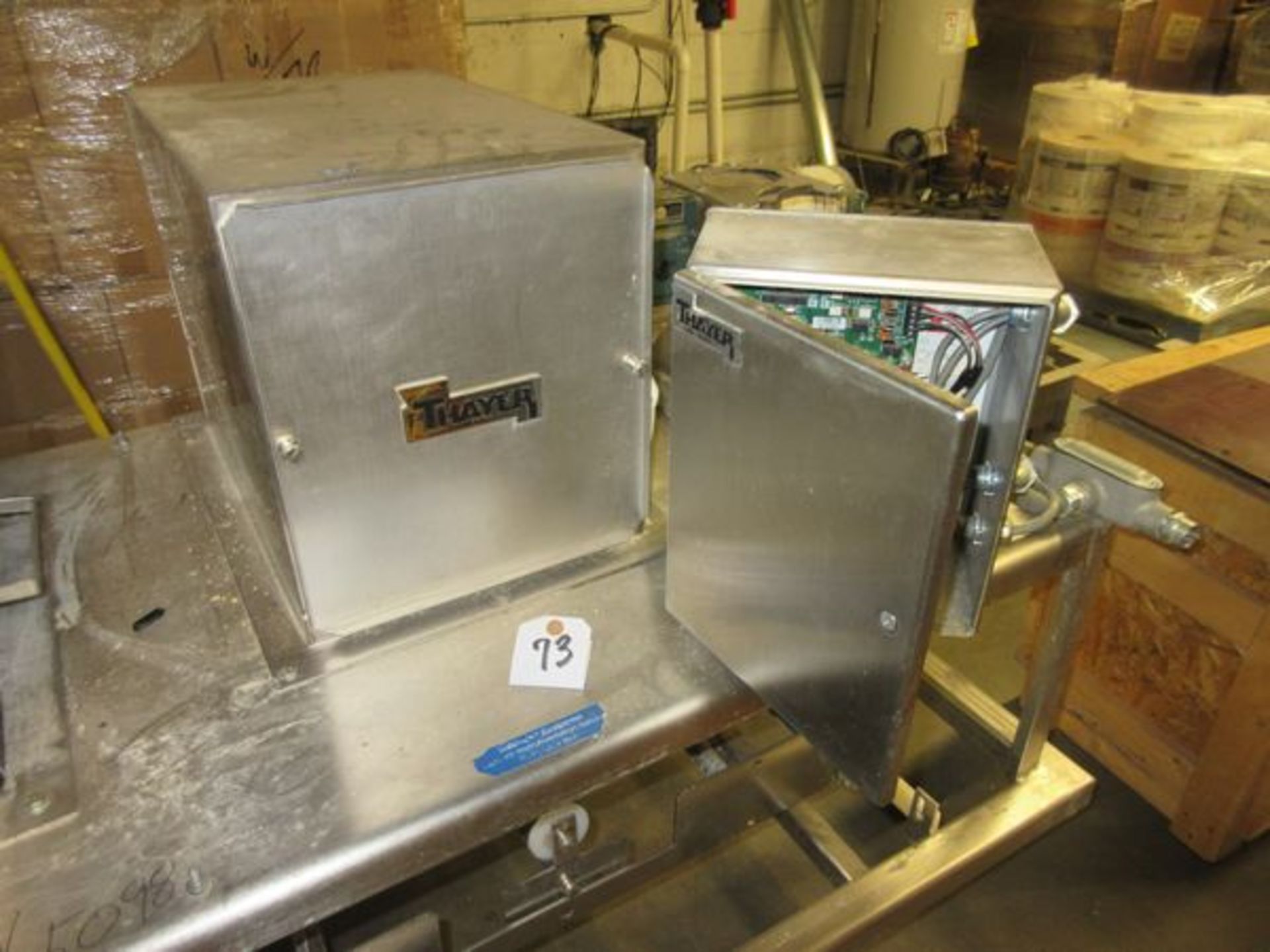 Thayer Stainless Steel Weight Belt Feeder Series 5200 Mixing Station (Site Tag #73) | Rig Fee $25 - Image 3 of 8