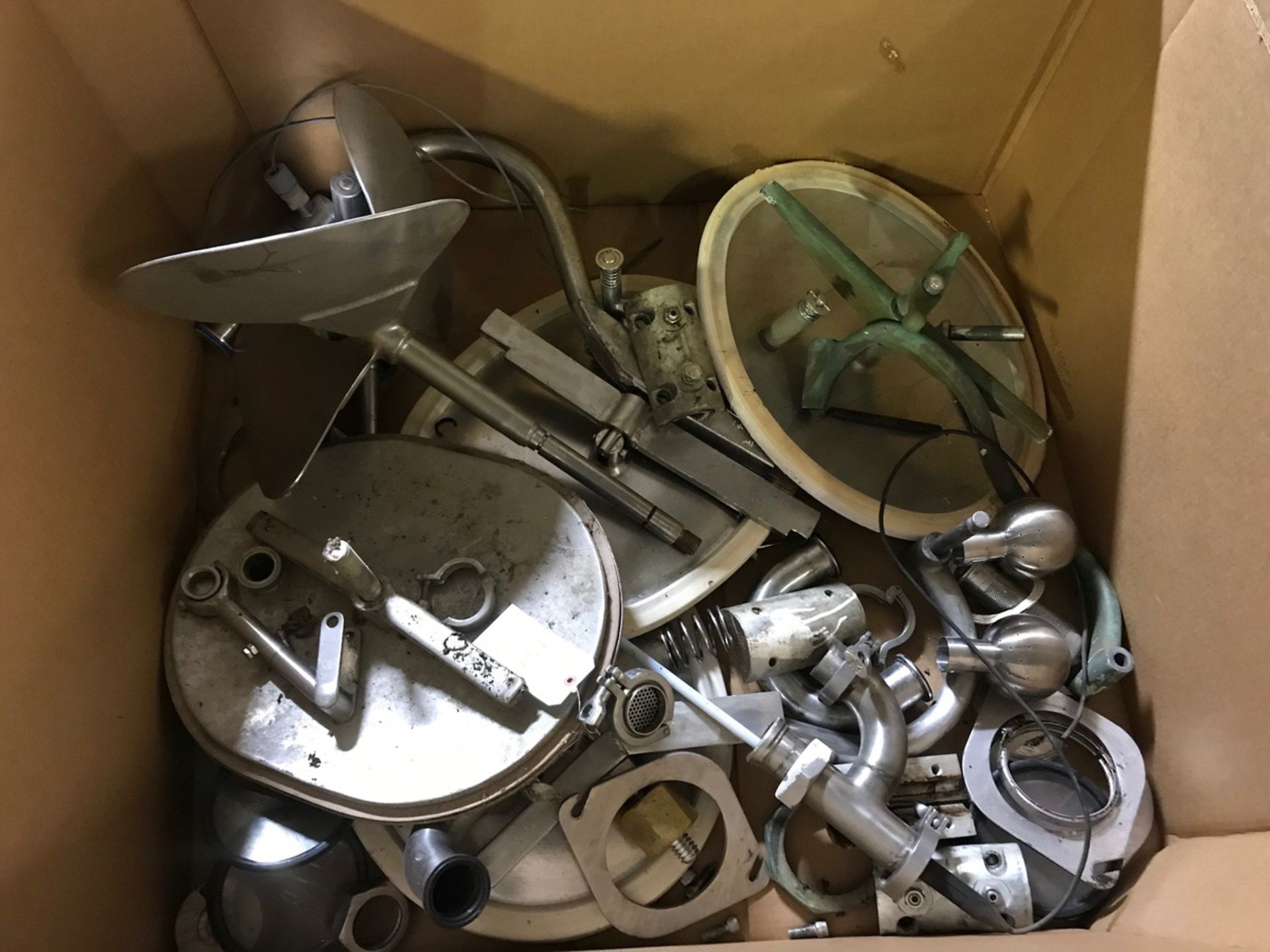 Tank Parts, (4) Doors, (1) Agitator, Misc Items | Rig Fee $50