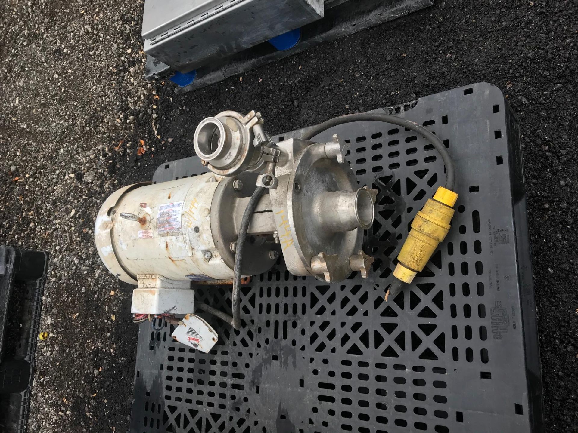Fristan 10 HP Pump, Model FPX7426 w/ 2in Check Valve (Located in: Union Grove, W | Rig Fee $75