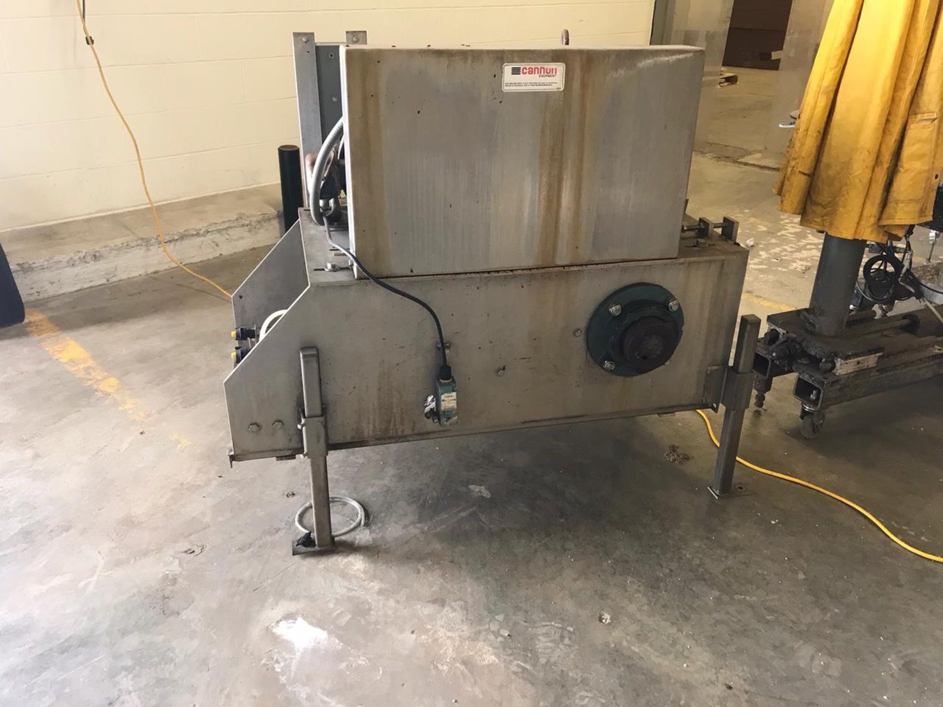 Cannon 7.5 HP Case Conveyor Drive, Model AD83, Stainless Steel Frame, #213T, 176 | Rig Fee $150