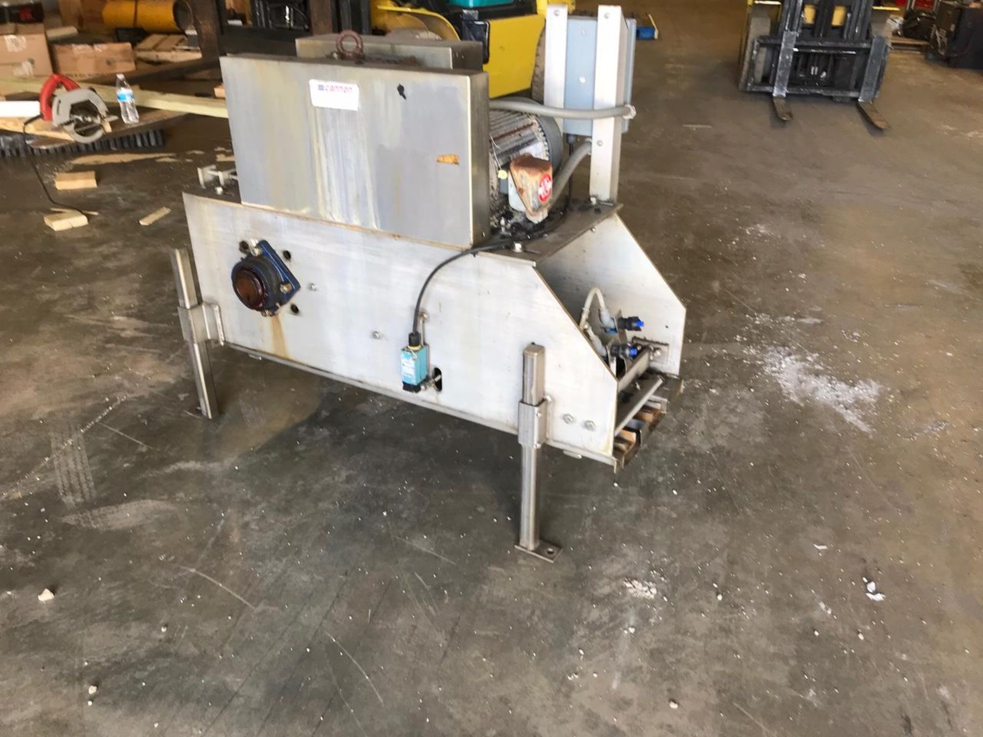 Cannon 3 hp Case Conveyor Drive, Cat #U3E2D, Model AD81 with S/S Frame, Frame #1 | Rig Fee $150