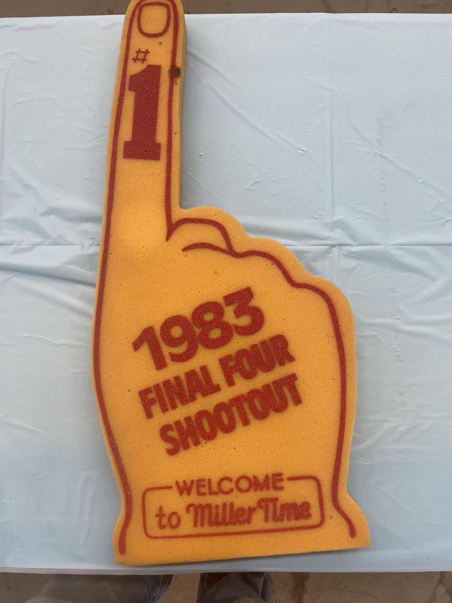 (Lot) NC State Basketball NCAA Championship, (2) Premium Wolfpack Pennant 1983 Final 4 Shootout - Image 5 of 7