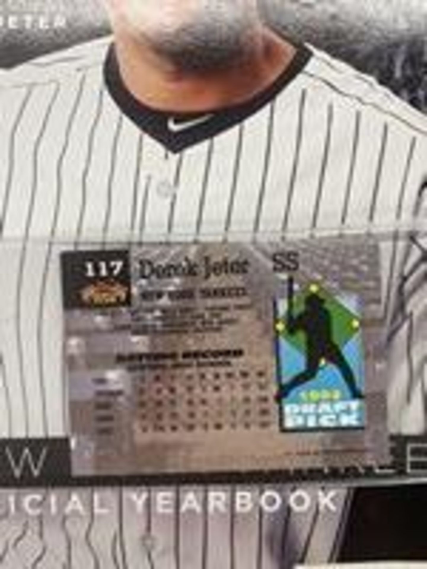 (Lot)Tops Stadium Club Derek Jeter 1992 Draft Pick Rookie Card w/Final Season of Jeter NY Yankee - Image 3 of 3