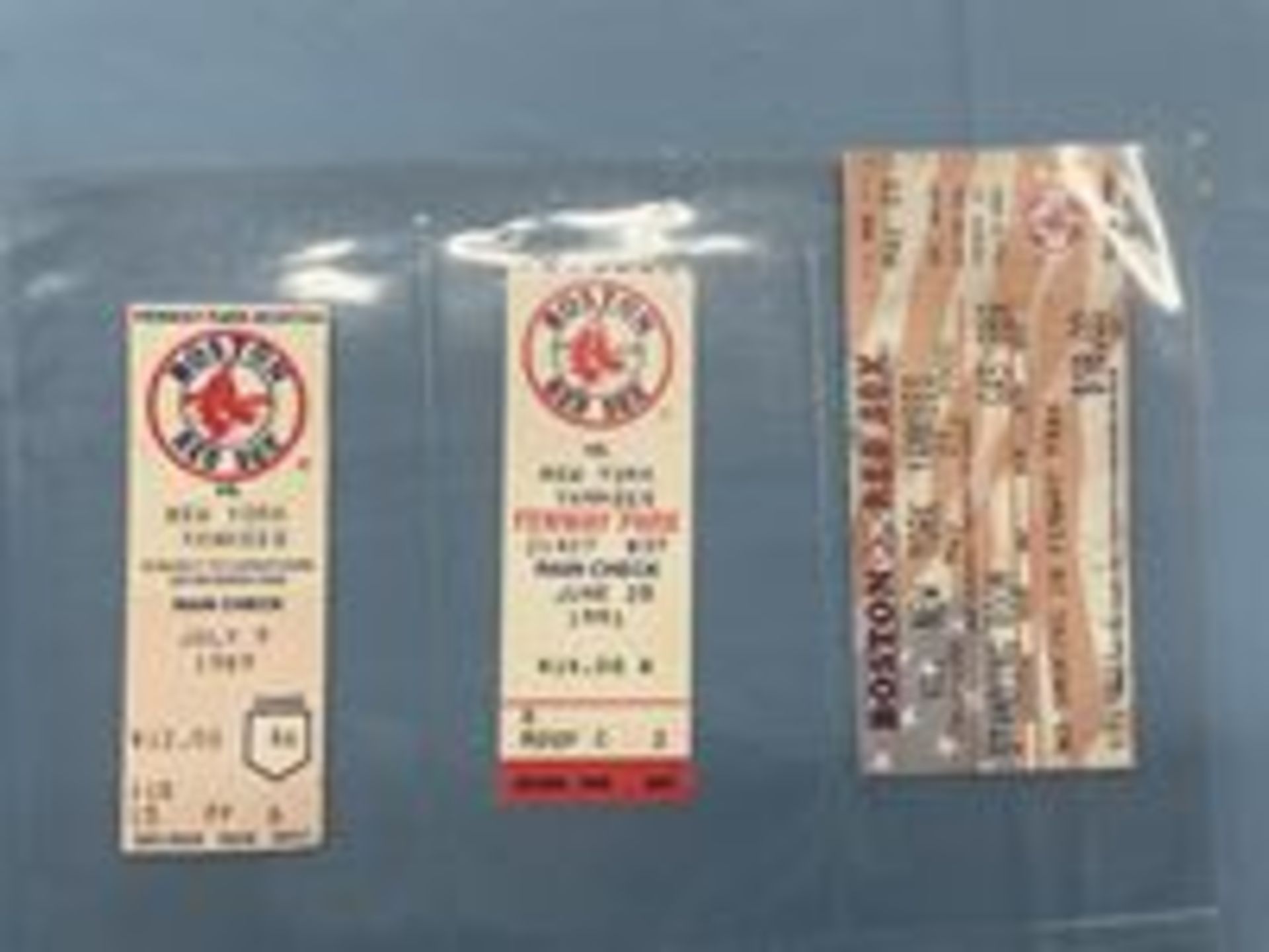 (Lot) (19) Asst. Red sox Yankees Ticket Stubs, 1989-2017 Fenway & Old Yankee Stadium - Image 6 of 16