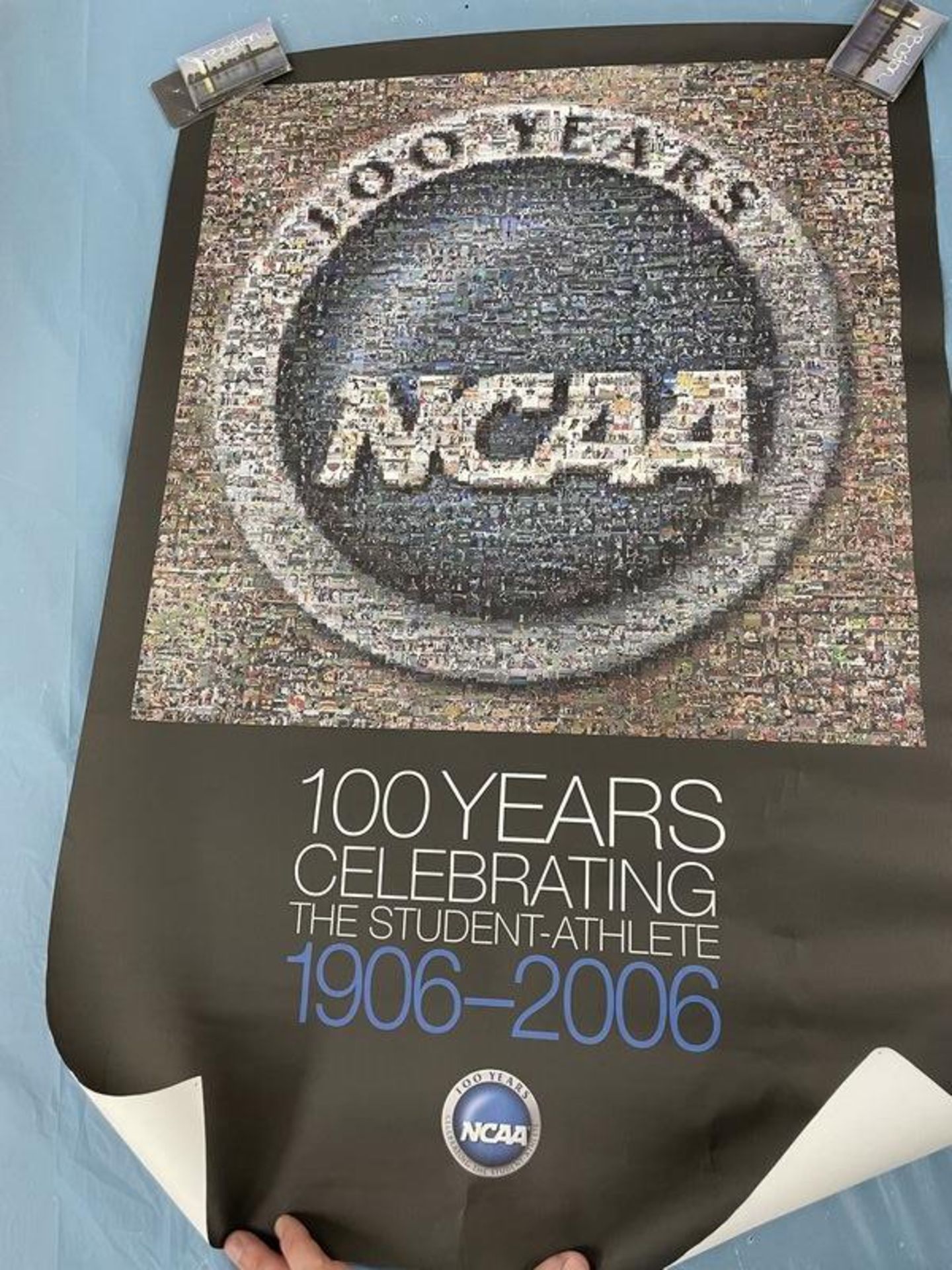 (Lot) (4) Ncaa 100 Years of All Sports College Banner - Image 2 of 4