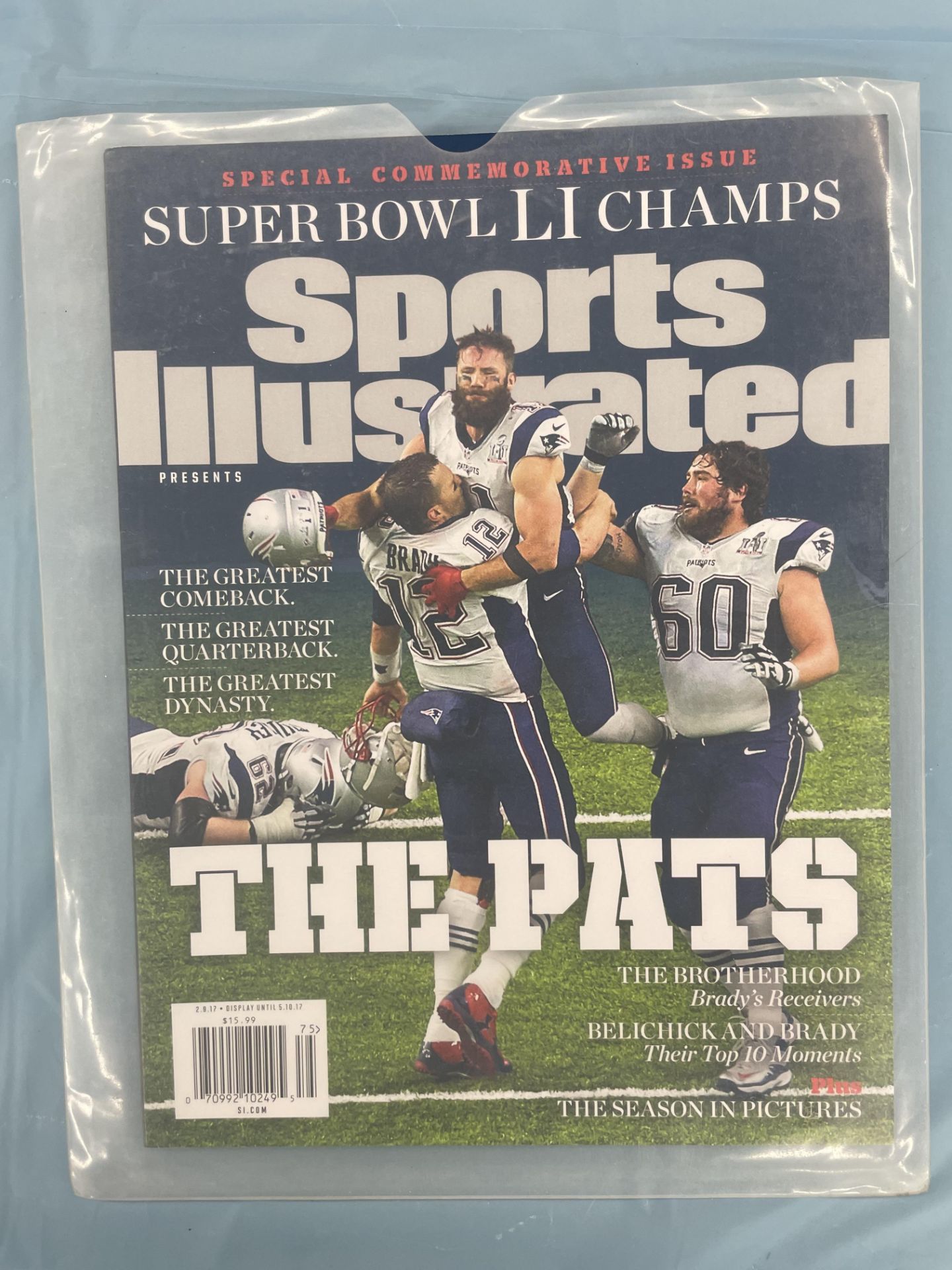 (Lot) Tom Brady Commemorative Magazines: ( See Pictures For Details ) - Image 7 of 17