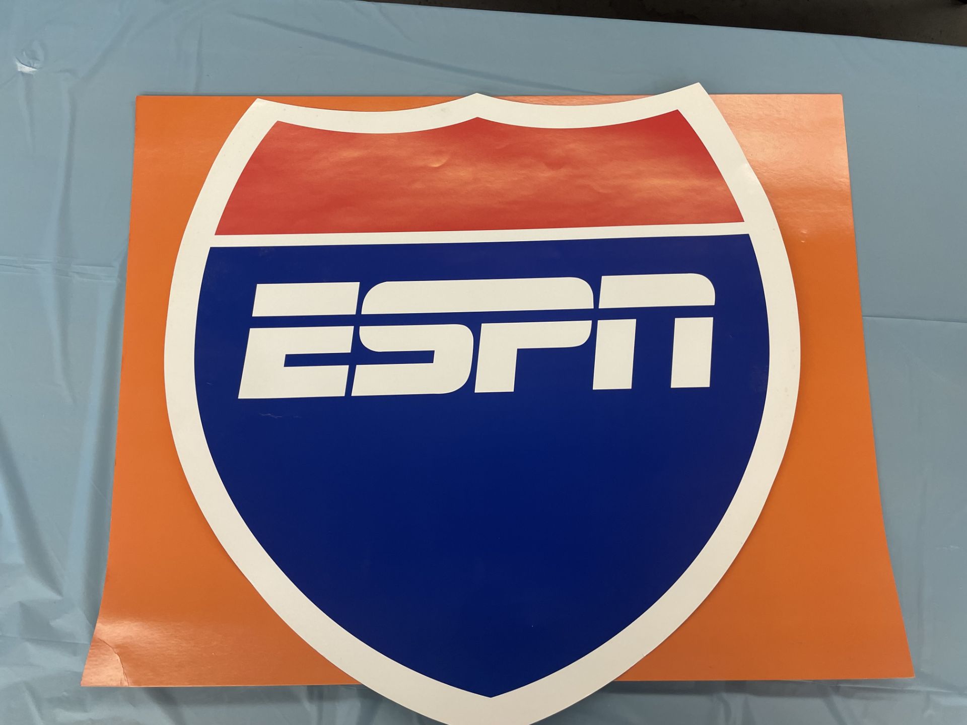 (Lot) ESPN College Game Day Commemorative Signs, Towels & Hard Hat - Image 3 of 4