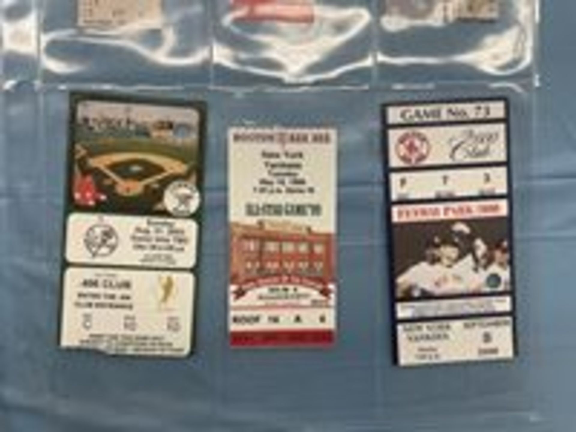 (Lot) (19) Asst. Red sox Yankees Ticket Stubs, 1989-2017 Fenway & Old Yankee Stadium - Image 4 of 16