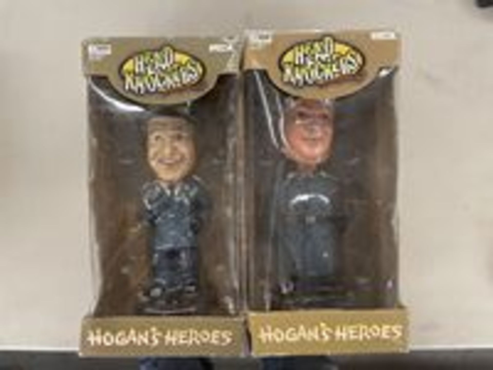 (Lot) (2) NECA Head Knockers Bobble Heads Hogans Hero's SGT, Schultz & COL Klink in Original Box - Image 3 of 3