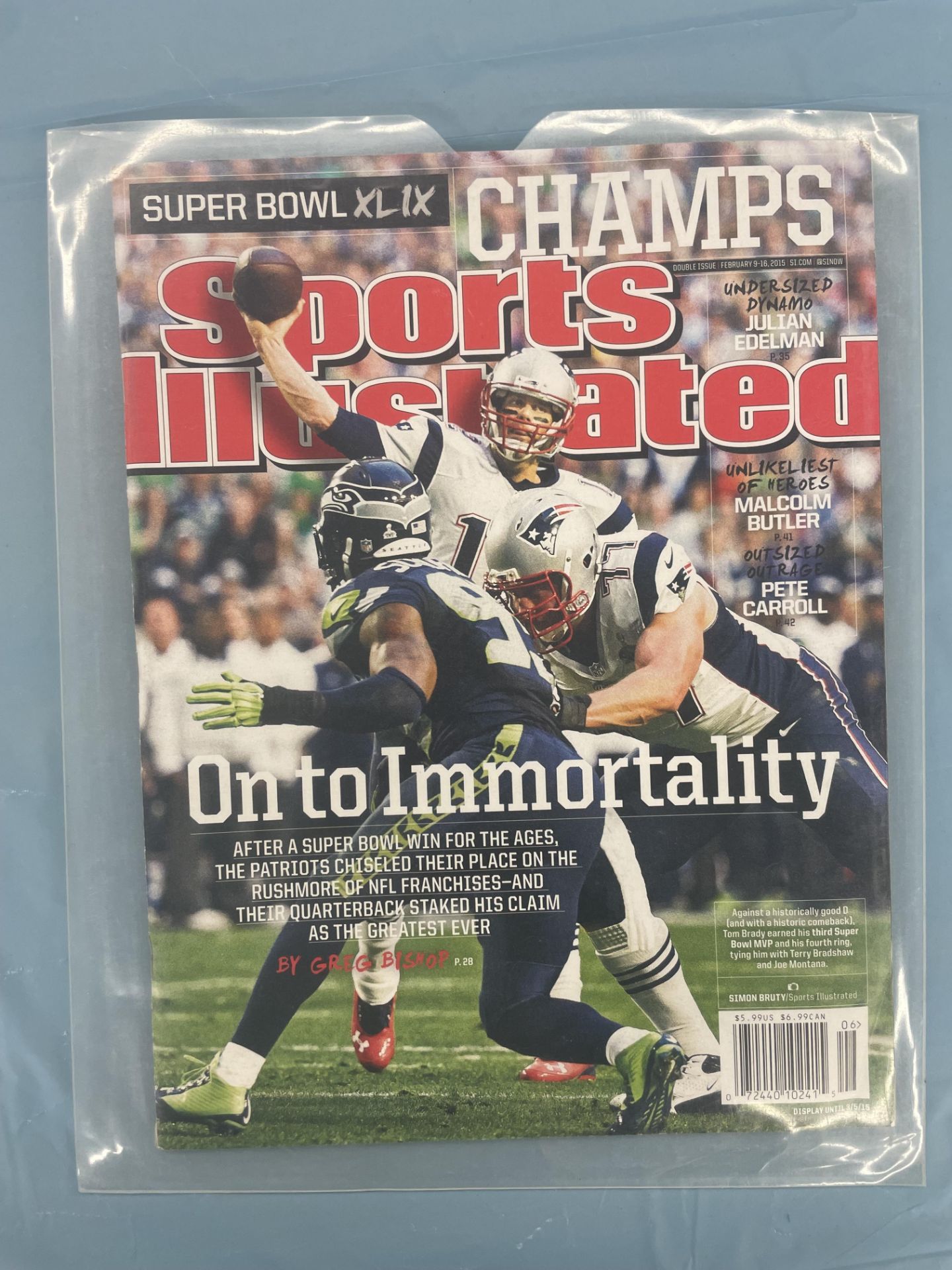 (Lot) Tom Brady Commemorative Magazines: ( See Pictures For Details ) - Image 13 of 17