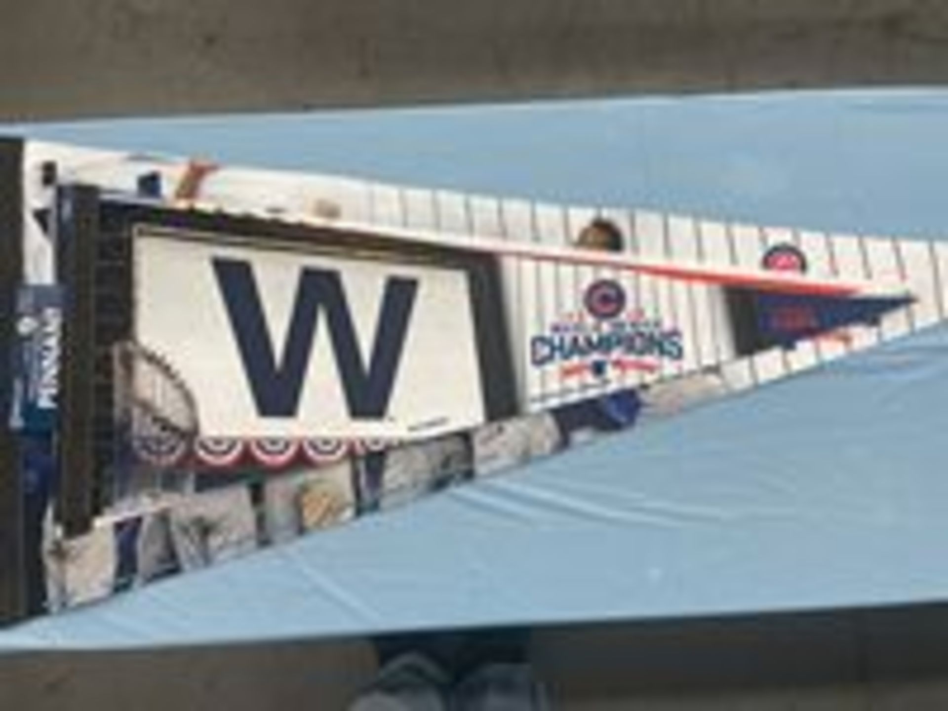(Lot) 2016 Chicago Cubs World Series Cubs c/o: 5 Win Craft Pins, Opening Day Ticket Stub in case - Image 10 of 10