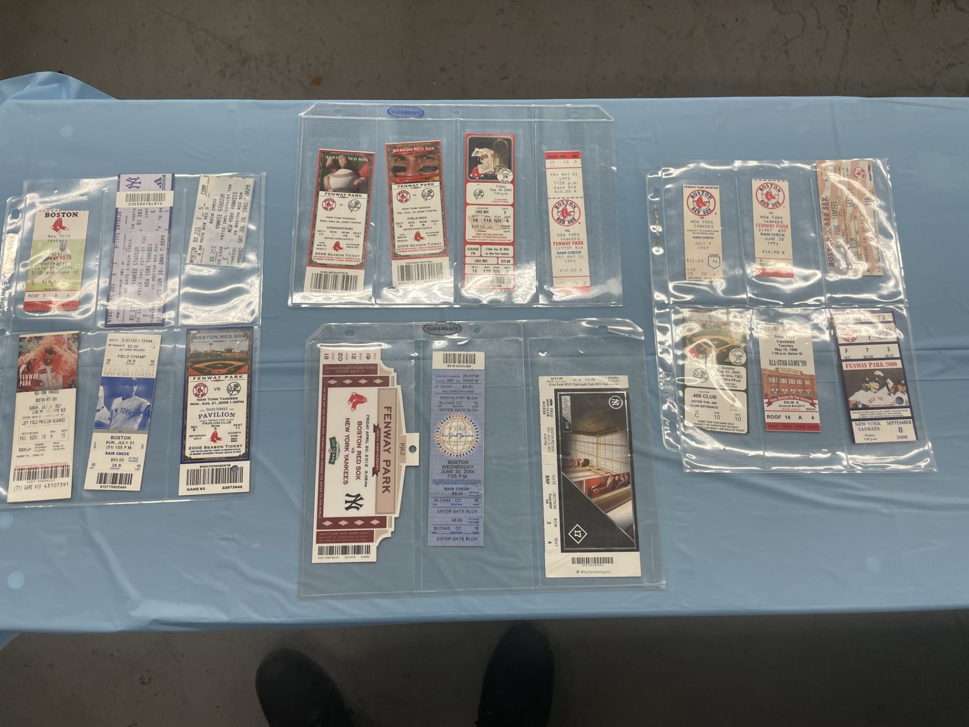 (Lot) (19) Asst. Red sox Yankees Ticket Stubs, 1989-2017 Fenway & Old Yankee Stadium - Image 15 of 16