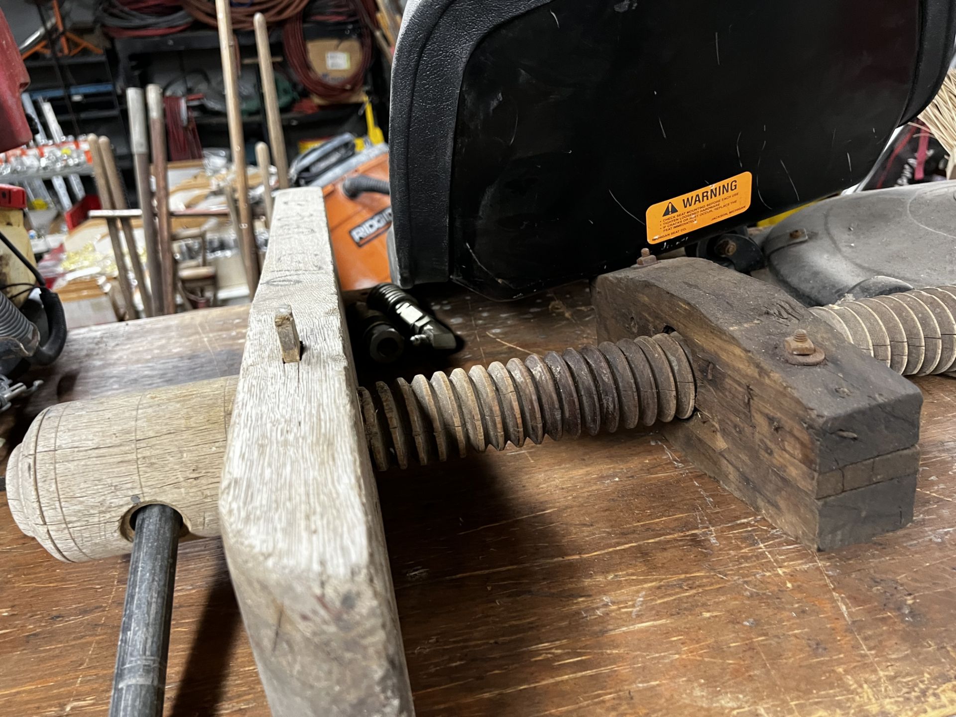 Vintage Wood Screw Clamp