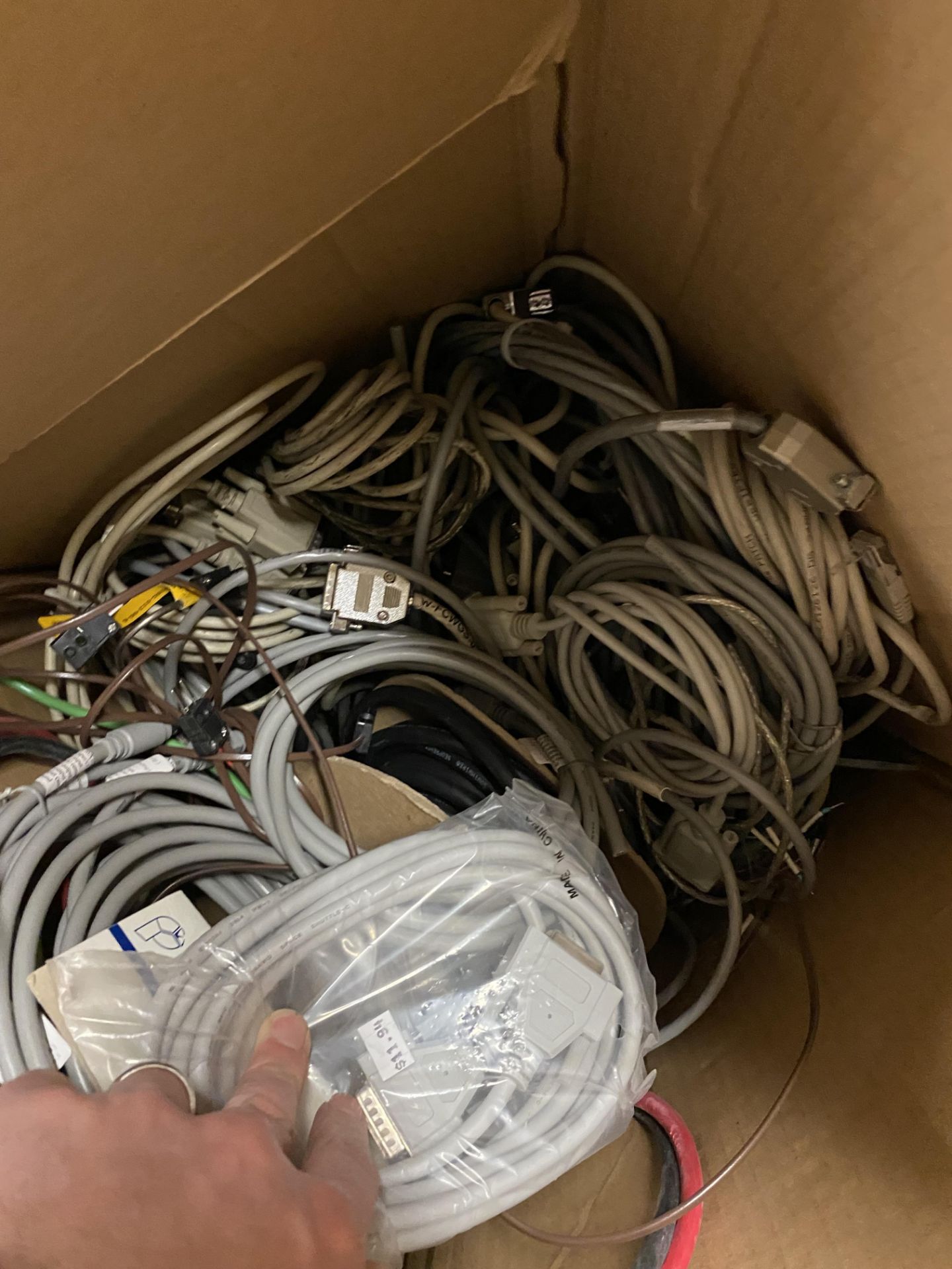 {LOT} Asst. Cable in Box - See Pics (Inspection Encouraged) - Image 2 of 2