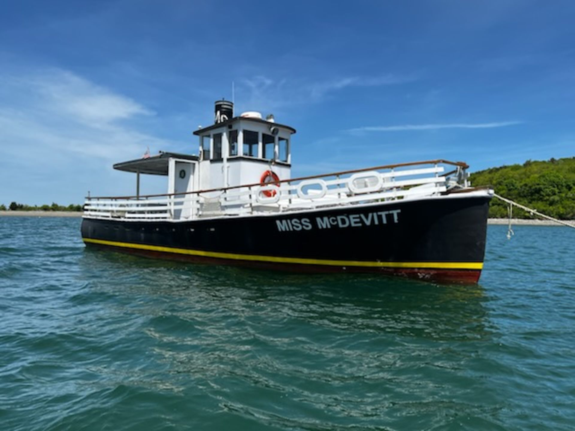 "Miss McDevitt" 42' Commercial 28 Passenger Vessel, Glass Over Wood Deck, Working Head, 671 6 - Image 5 of 6