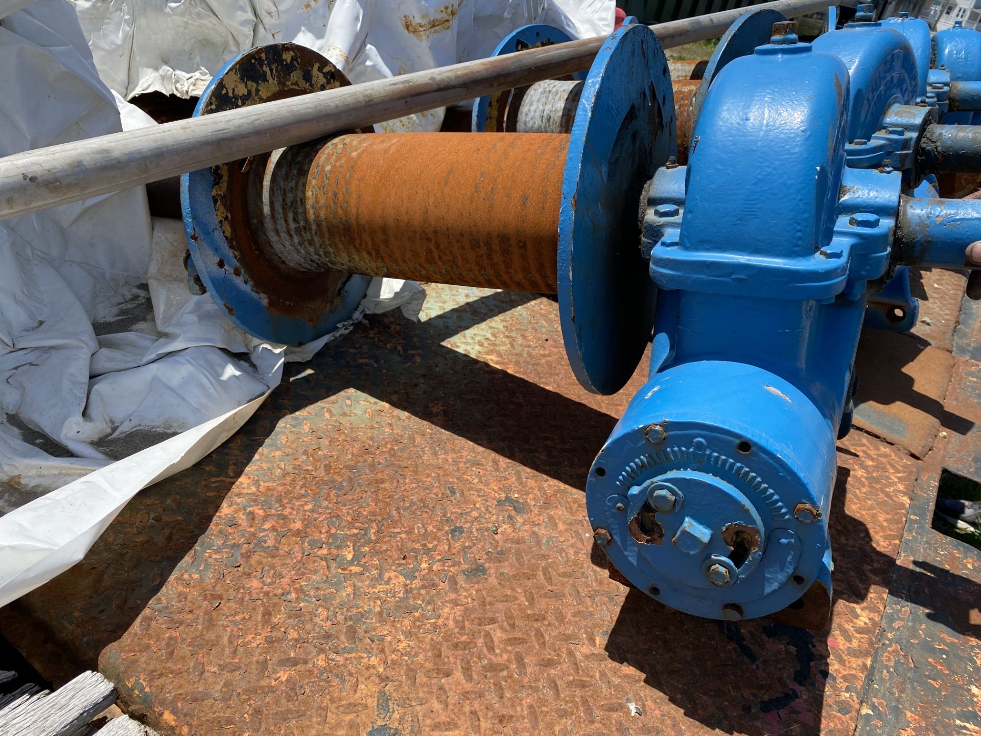 Tulsa Winch 20 Ton Hydraulic Spud Winch