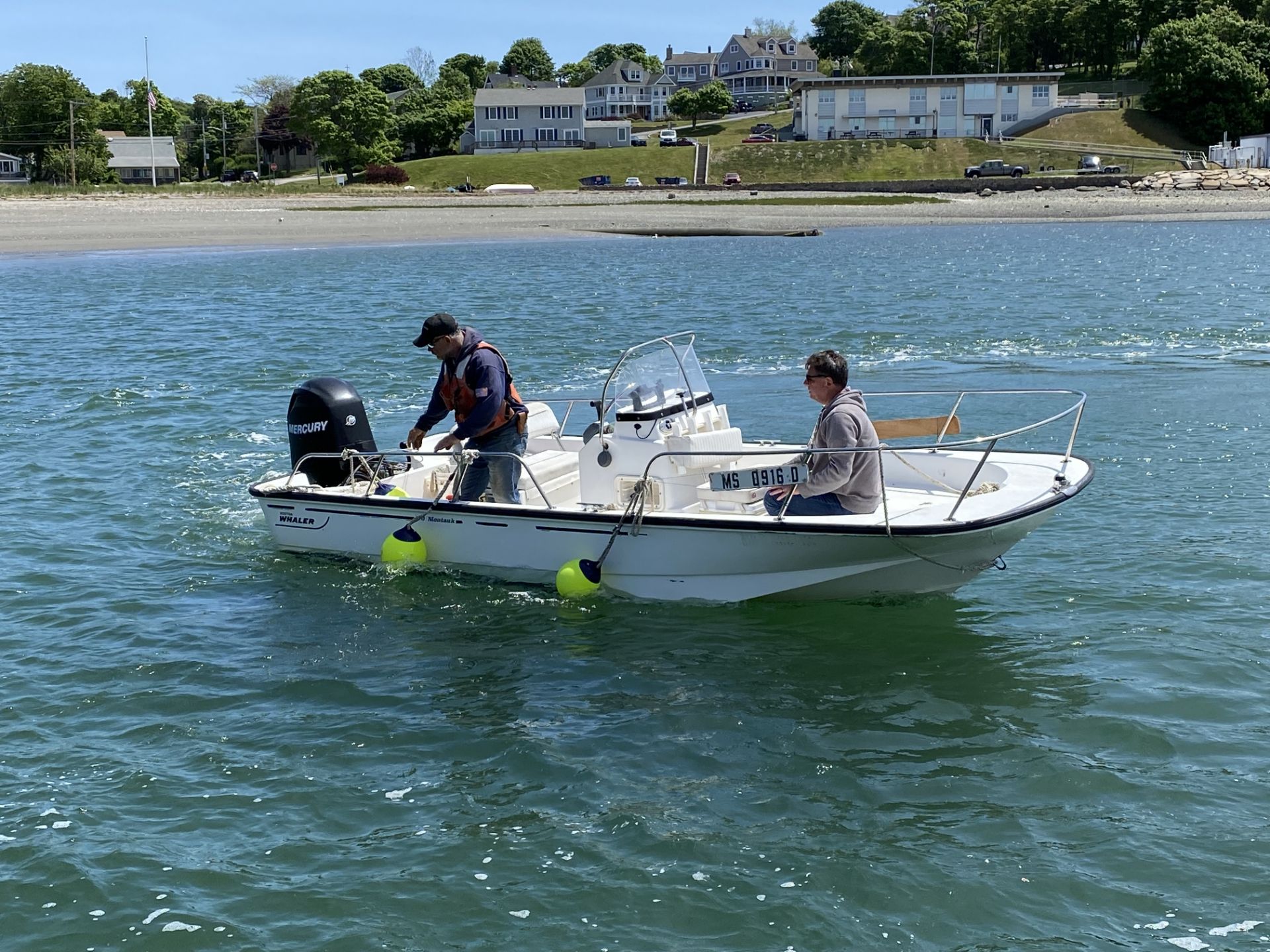 2008 Boston Whaler 17' Montauk 170 w/2008 Mercury 90 HP Motor & Stainless Propeller , Wiring Setup f