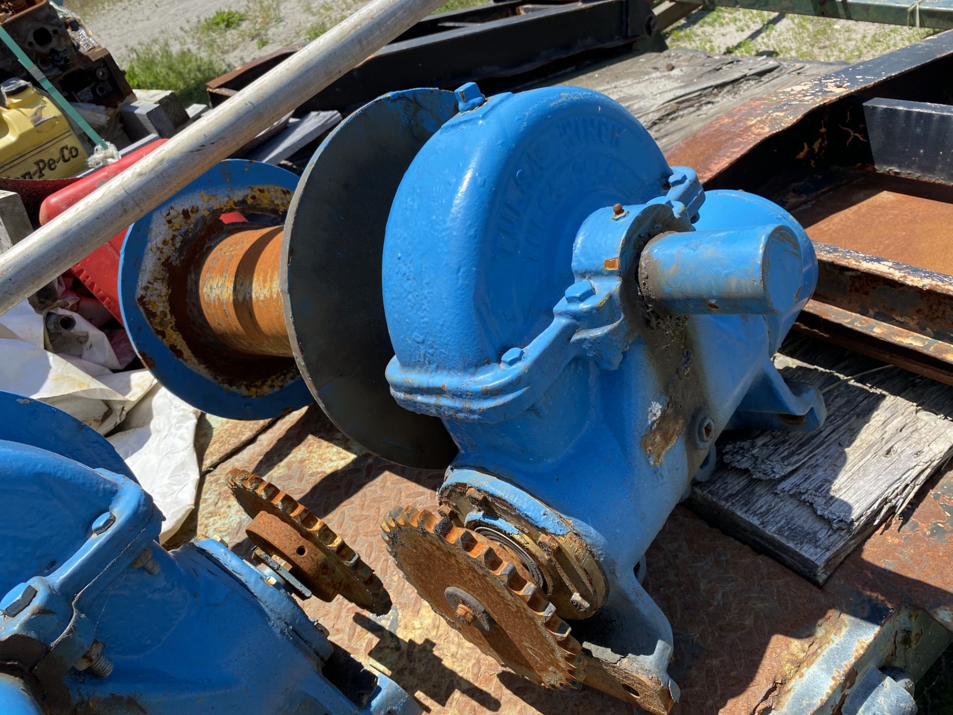 Tulsa Winch 20 Ton Hydraulic Spud Winch