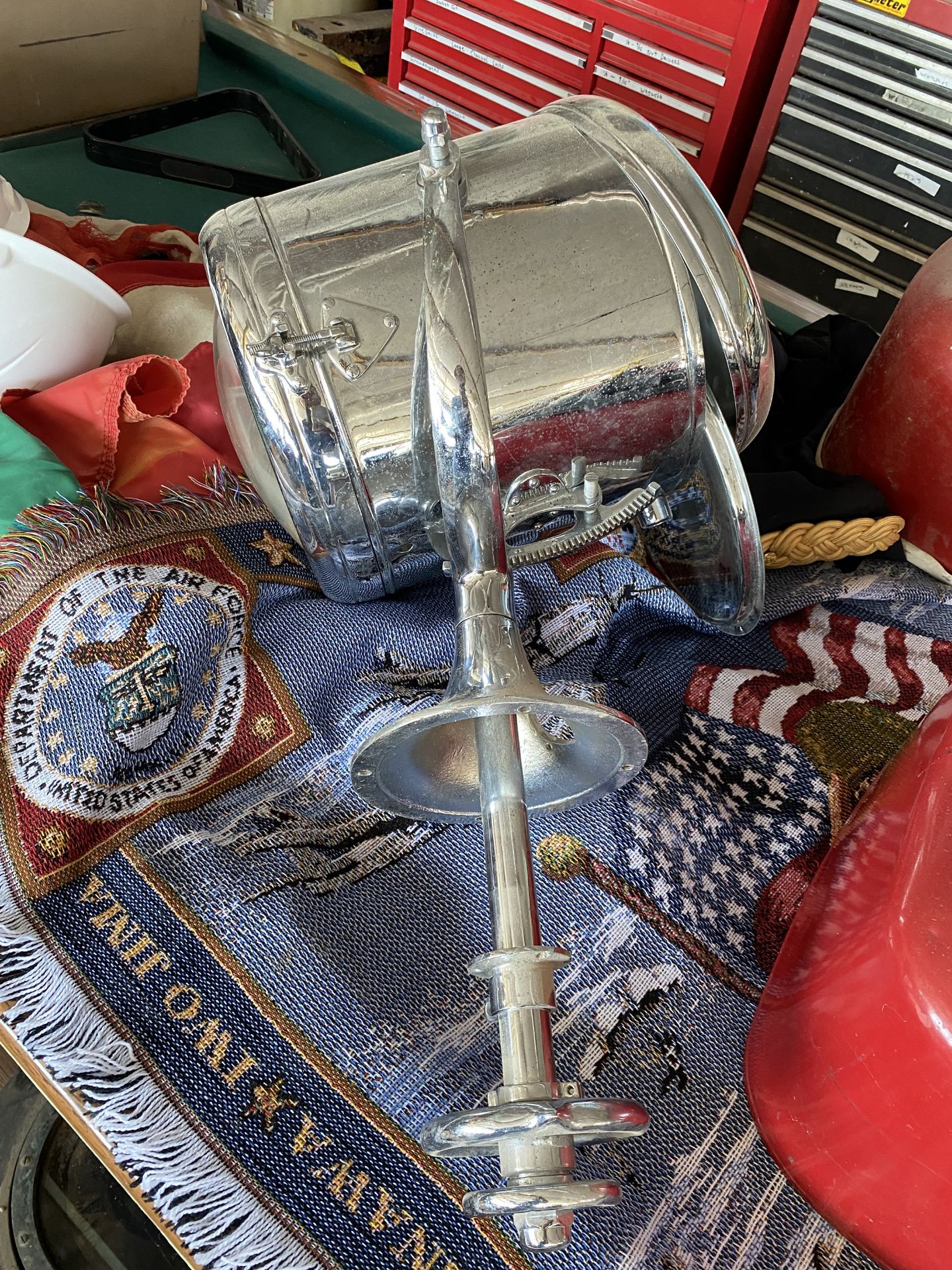 Antique Ship Spot Light (Parts are all there but needs work to get light working)